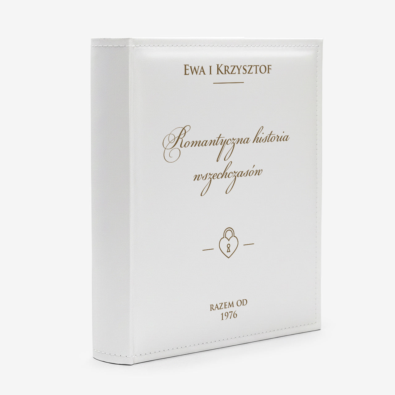 Personalizowany album na rocznicę ślubu - prezent dla rodziców album ślubny pamiątka ślubna