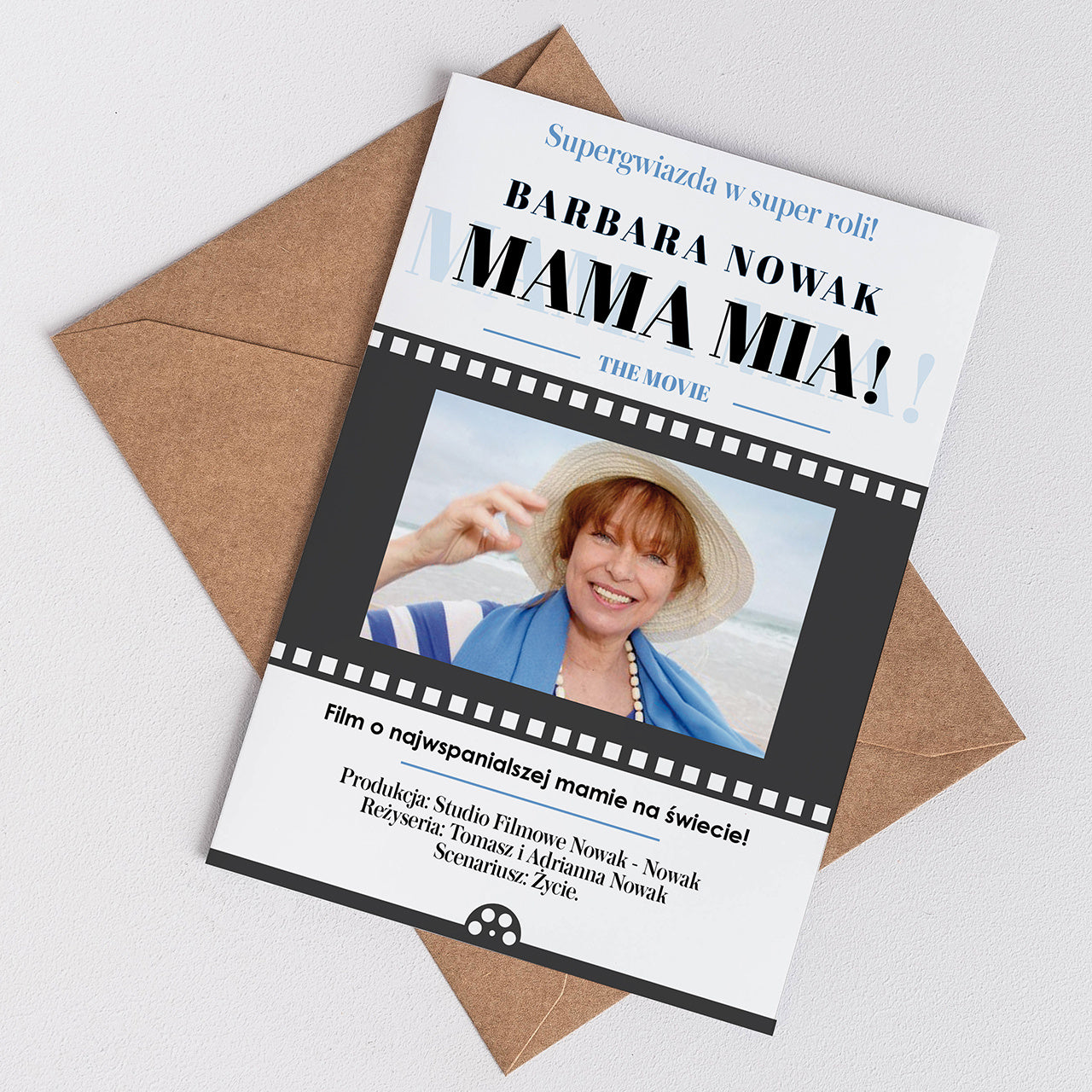 Kartka ze zdjęciem dla mamy