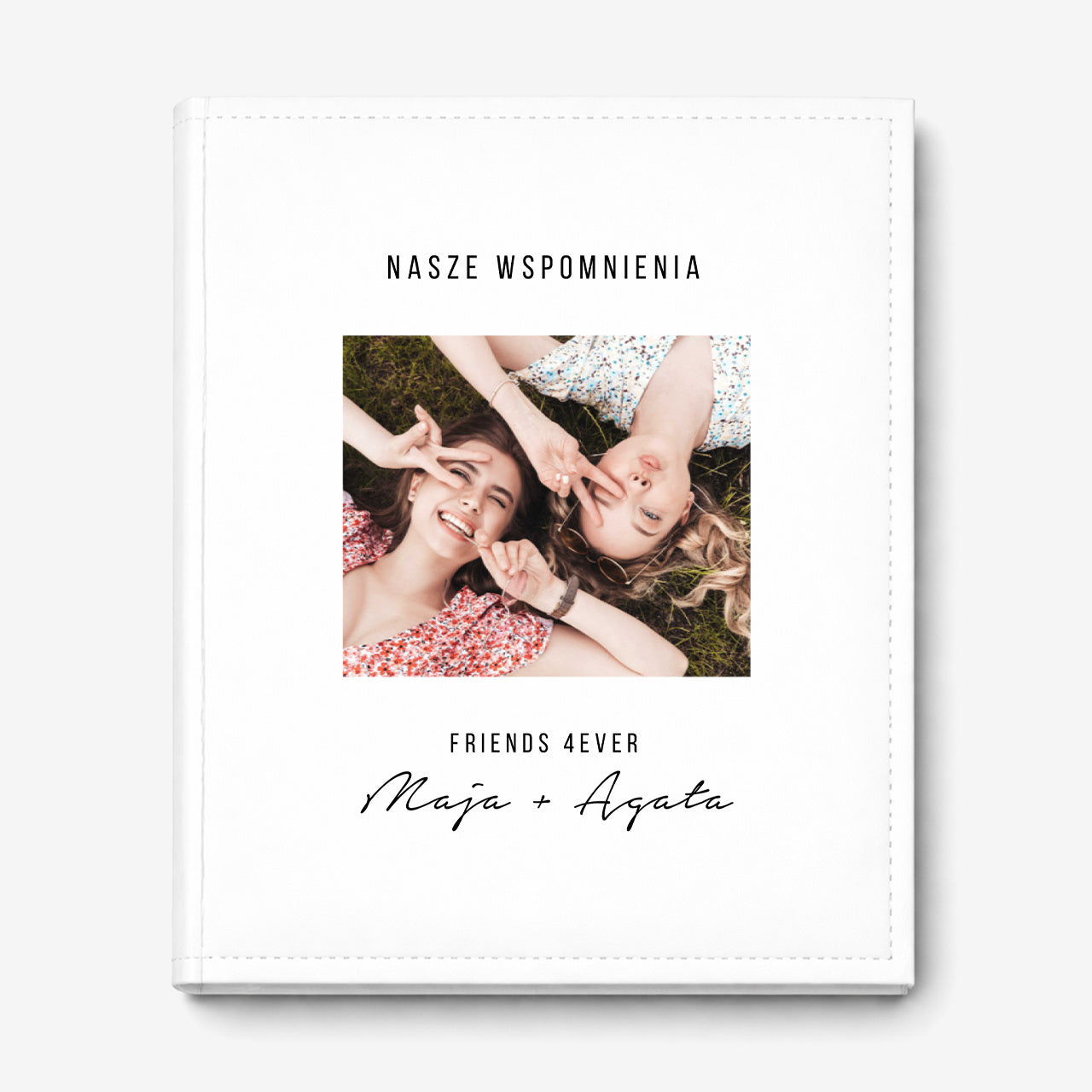 Album ze zdjęciem na okładce dla przyjaciółki