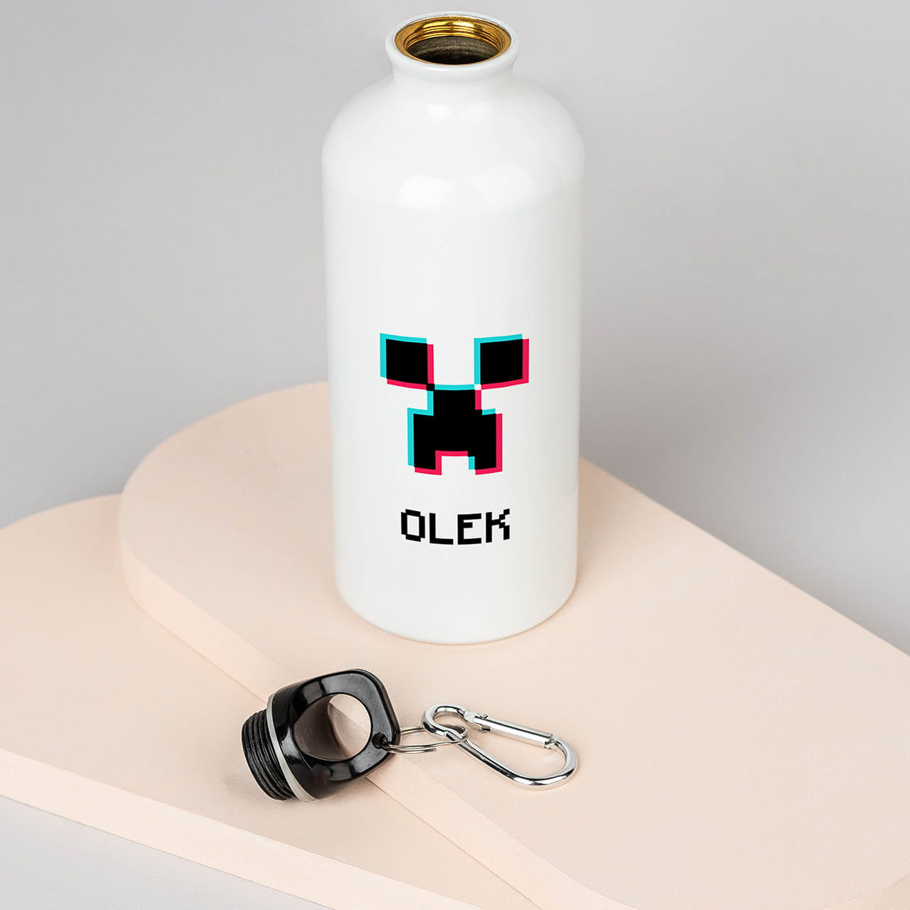 Bidon na wodę dla gracza prezent dla gracza gadżet dla gracza bidon do wody personalizowany bidon