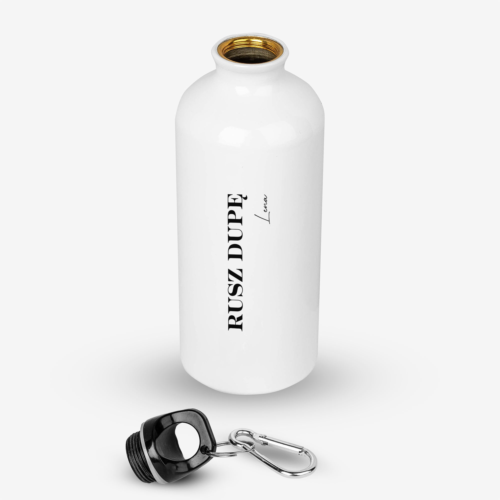 Bidon ze śmiesznym nadrukiem - prezent dla sportowca bidon personalizowany bidon na wodę personalizowany bidon