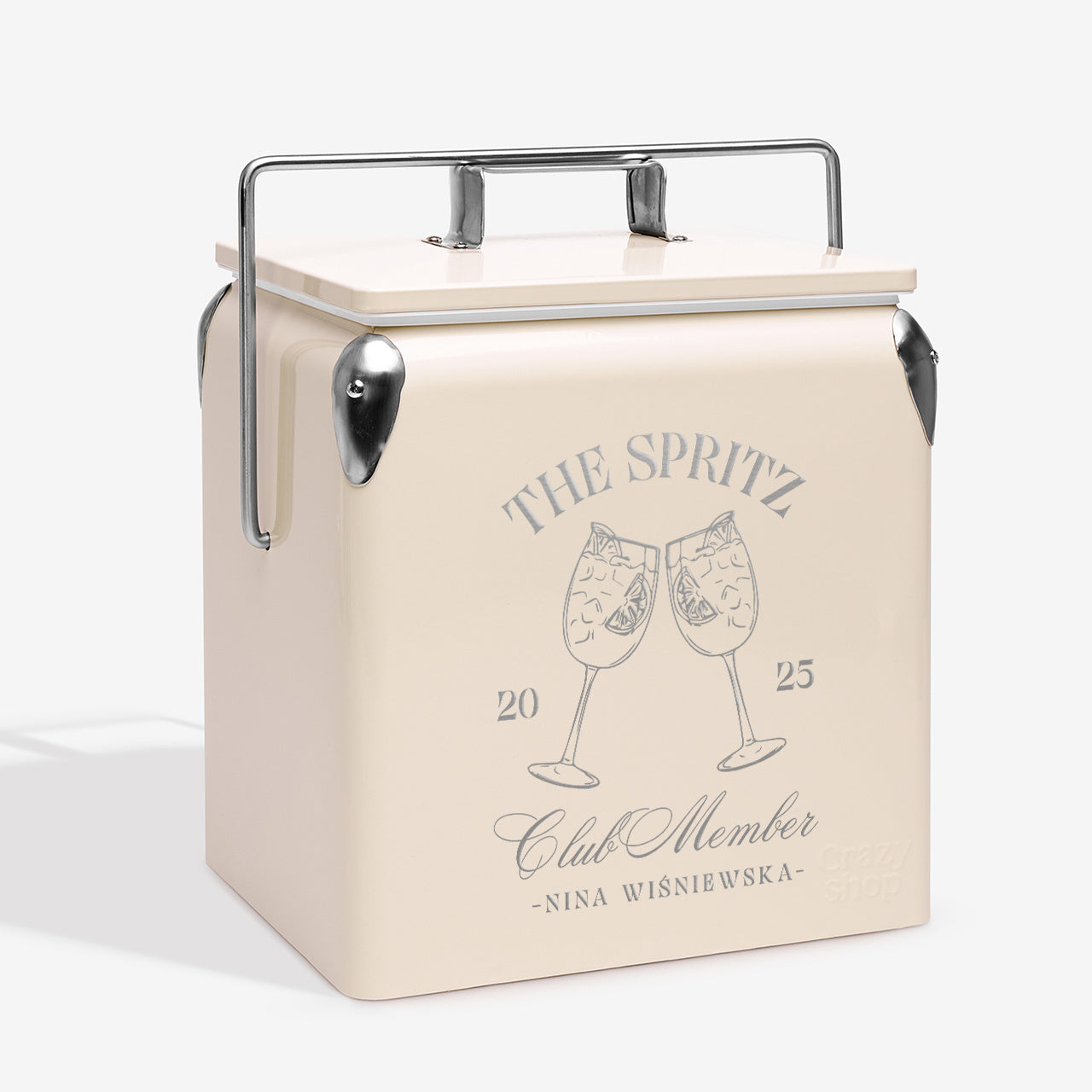 Personalizowana lodówka - prezent dla przyjaciółki stylowy prezenty dla przyjaciółki na lato