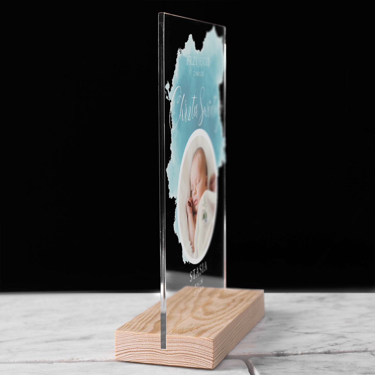 Personalizowana statuetka na Chrzest Chłopca