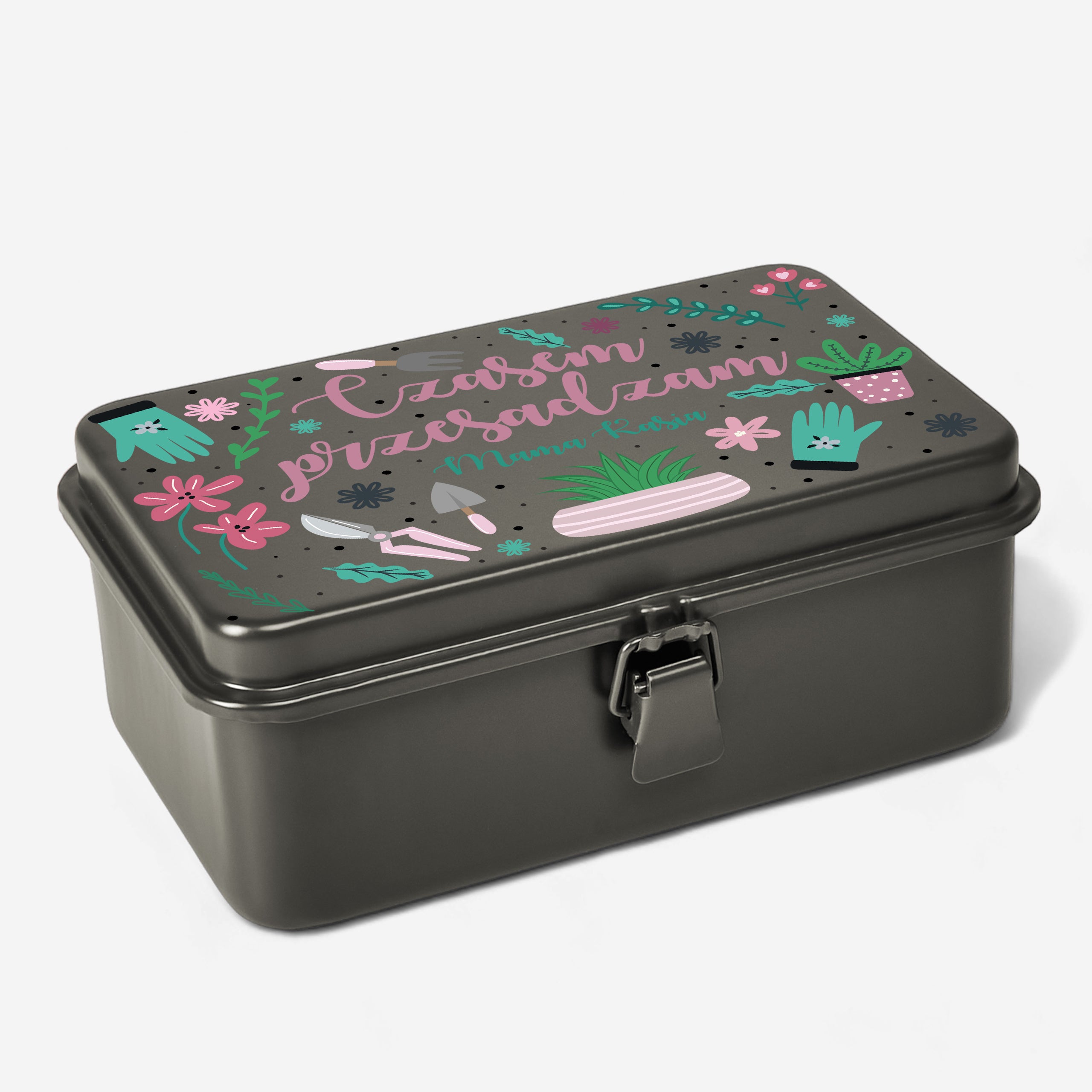 Personalizowana skrzynka na nasiona - prezent dla miłośnika ogrodu