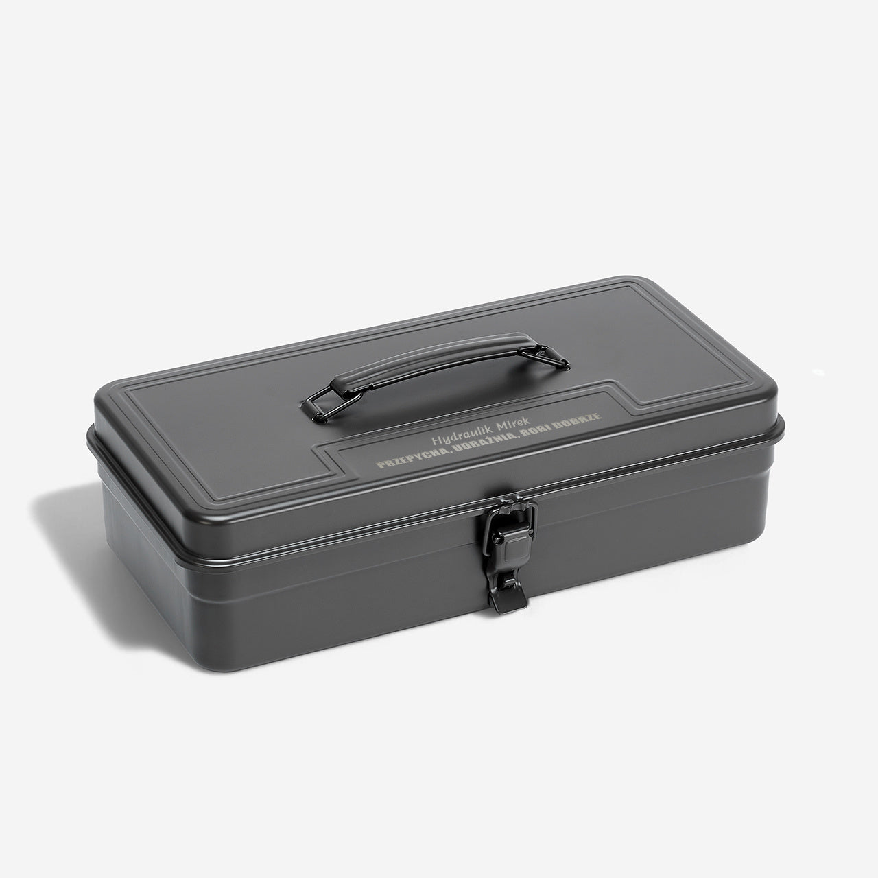 Skrzynka narzędziowa - prezent dla hydraulika skrzynka hydraulika skrzynka metalowa