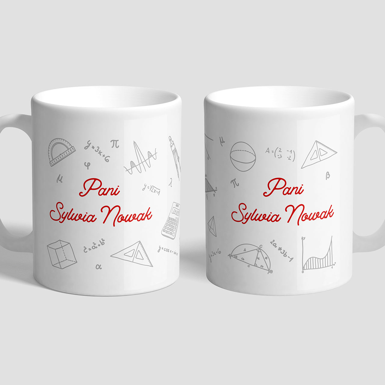 Kubek dla nauczycielki matematyki kubek dla matematyczki kubek dla nauczyciela na Dzień Nauczyciela