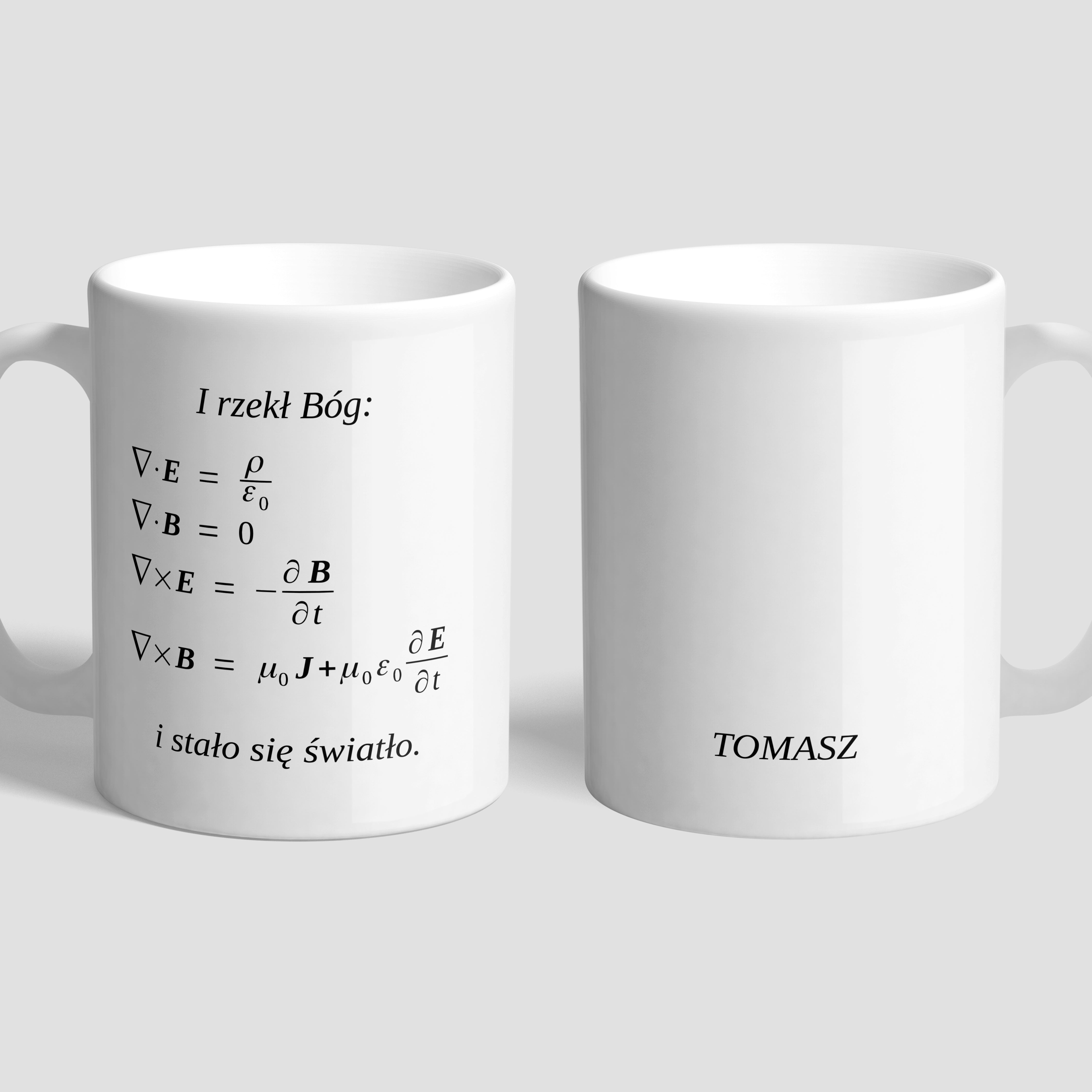 Kubek dla studenta fizyki prezent dla studenta prezent dla fizyka kubek personalizowany kubek fizyka