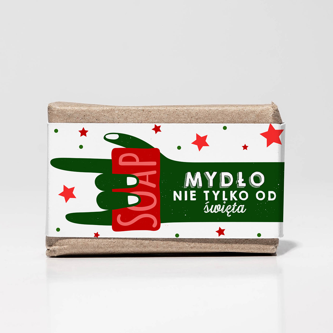 Personalizowane mydełko - prezent mikołajkowy dla kolegi z pracy