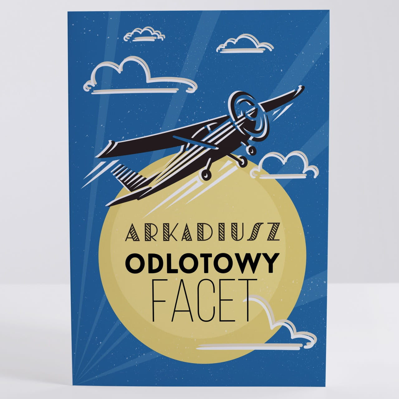 Personalizowana kartka dla niego - odlotowy facet kartka urodzinowa dla faceta prezent dla niego
