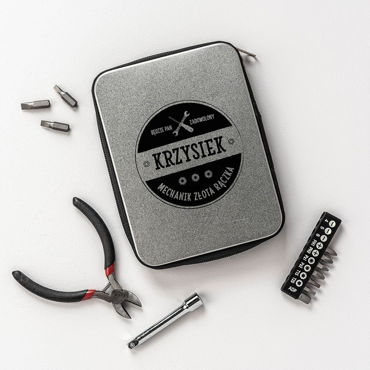 Personalizowane narzędzia precyzyjne dla mechanika prezent dla mechanika narzędzia dla mechanika