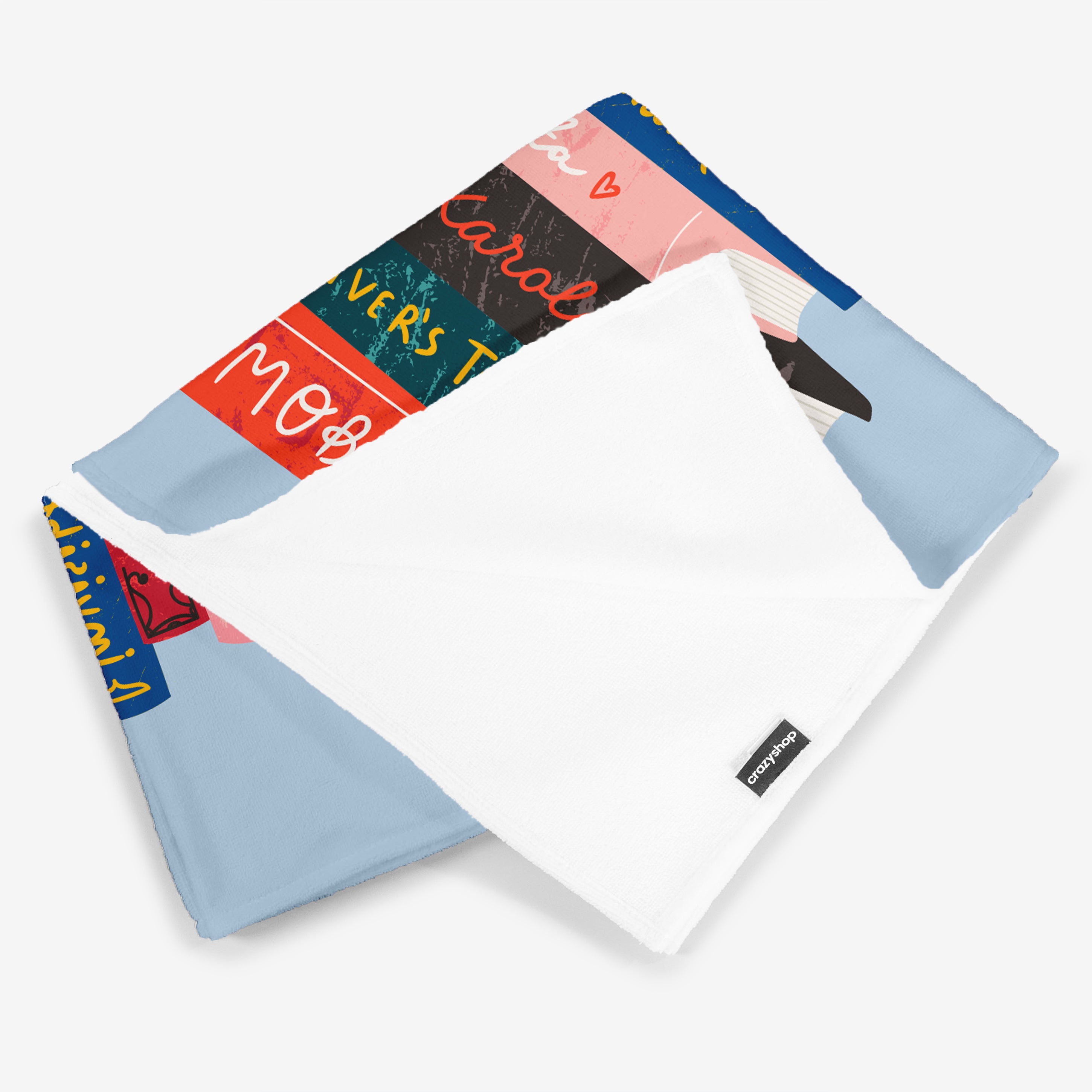 Personalizowany ręcznik - prezent dla mola książkowego ręcznik personalizowany prezent dla miłośnika książek
