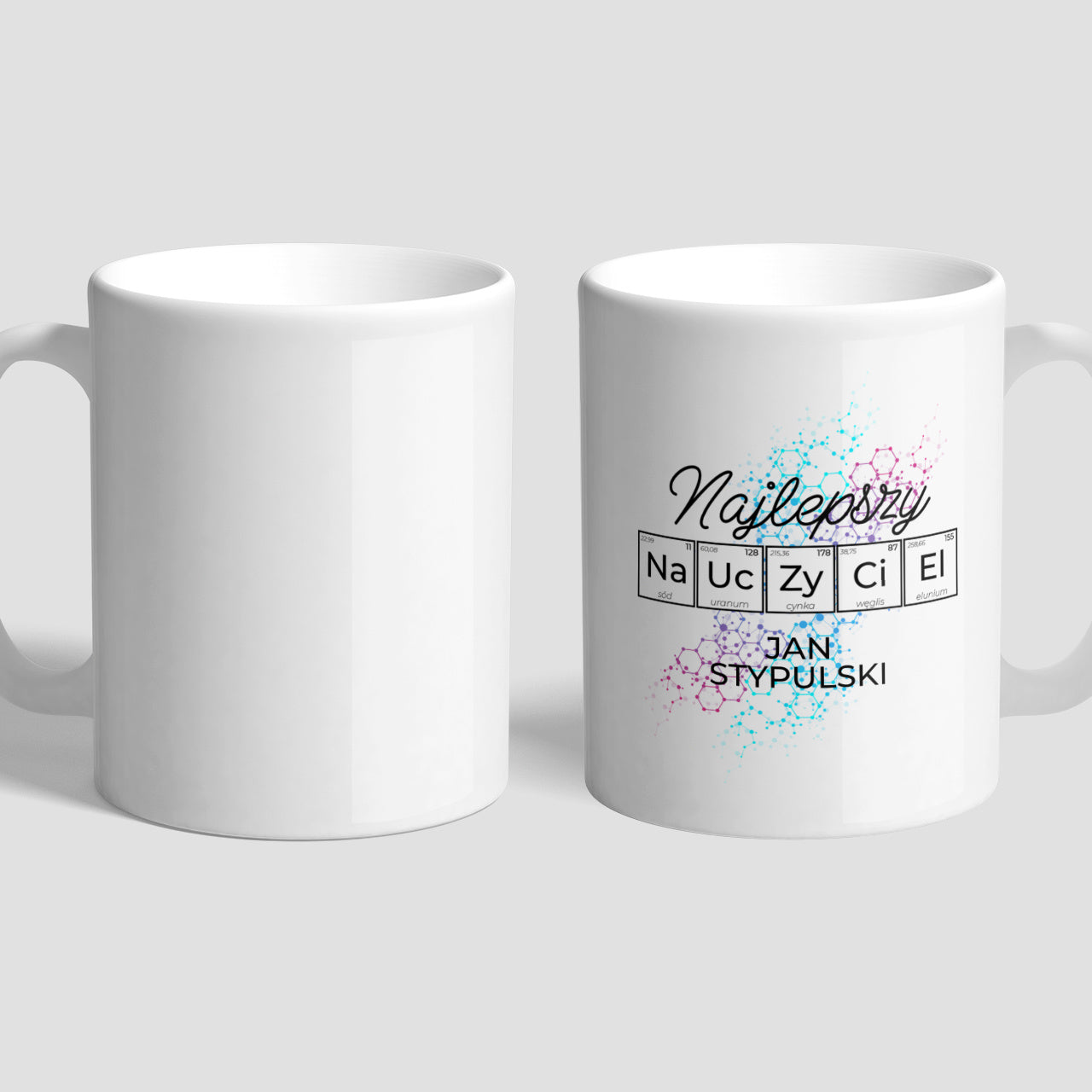 Kubek dla nauczyciela chemii personalizowany kubek prezent dla chemika prezent dla nauczyciela chemii