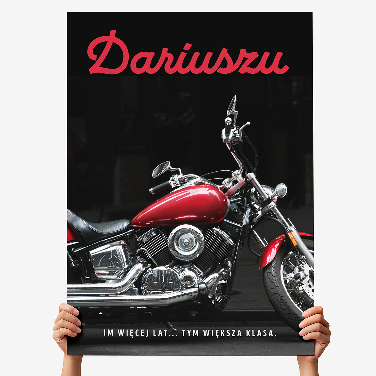 Kartka dla motocyklisty prezent dla motocyklisty na urodziny kartka urodzinowa motocykl