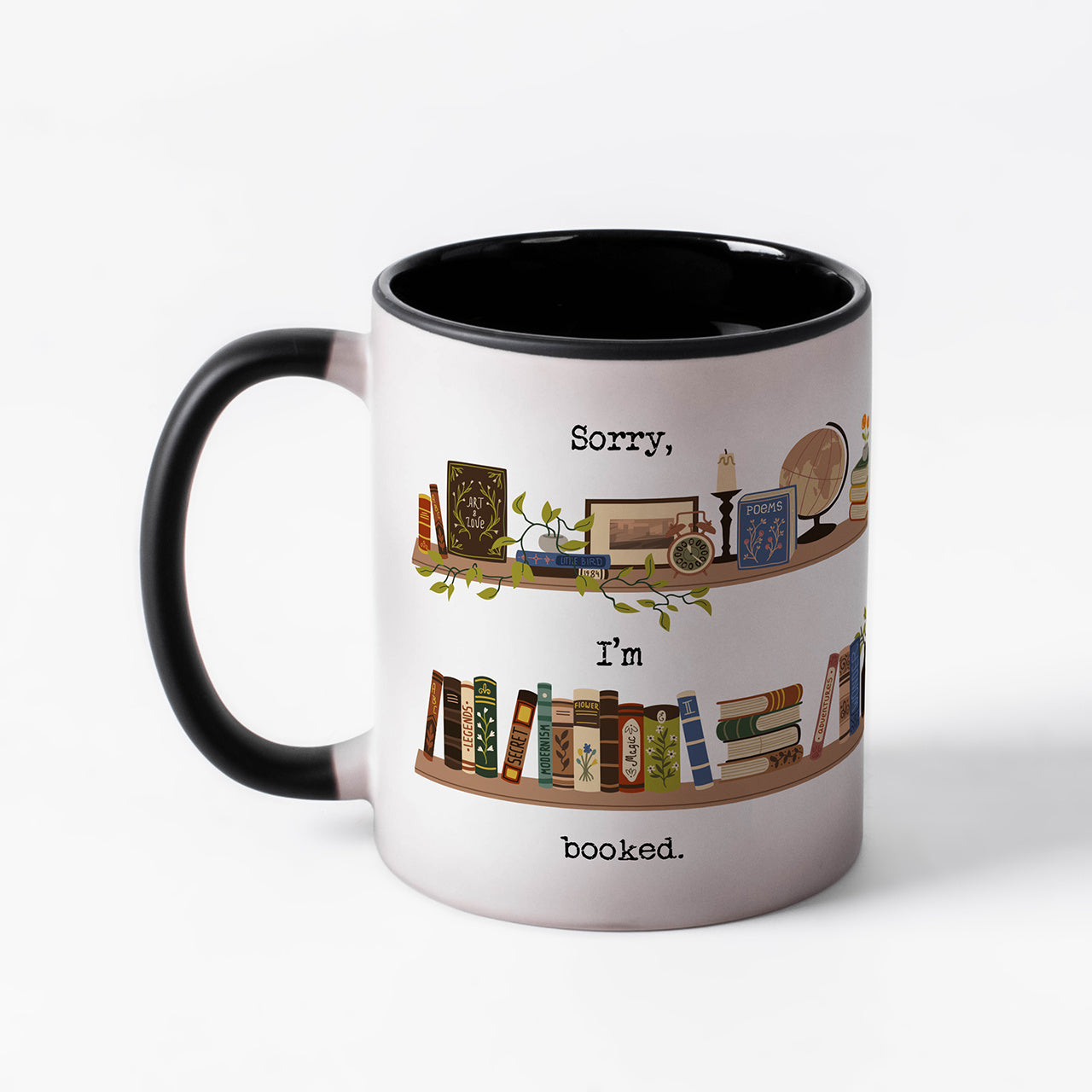 Magiczny kubek dla książkary prezent dla książkary kubek personalizowany prezent dla miłośnika książek