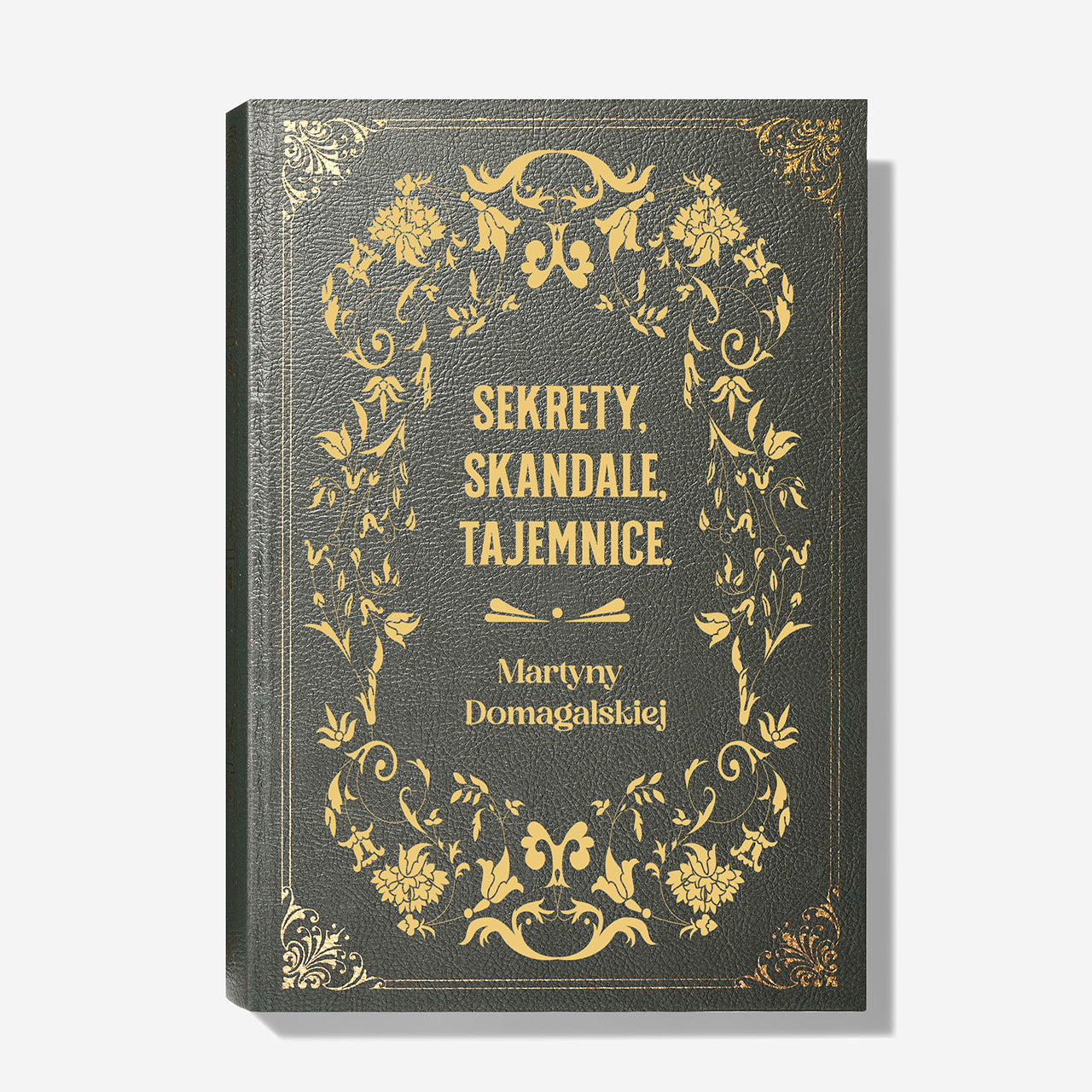 Personalizowane pudełko książka - elegancki prezent do domu