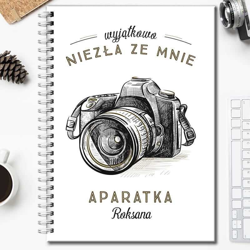 Notatnik dla fotografa notatnik personalizowany prezent dla fotografa gadżet dla fotografa