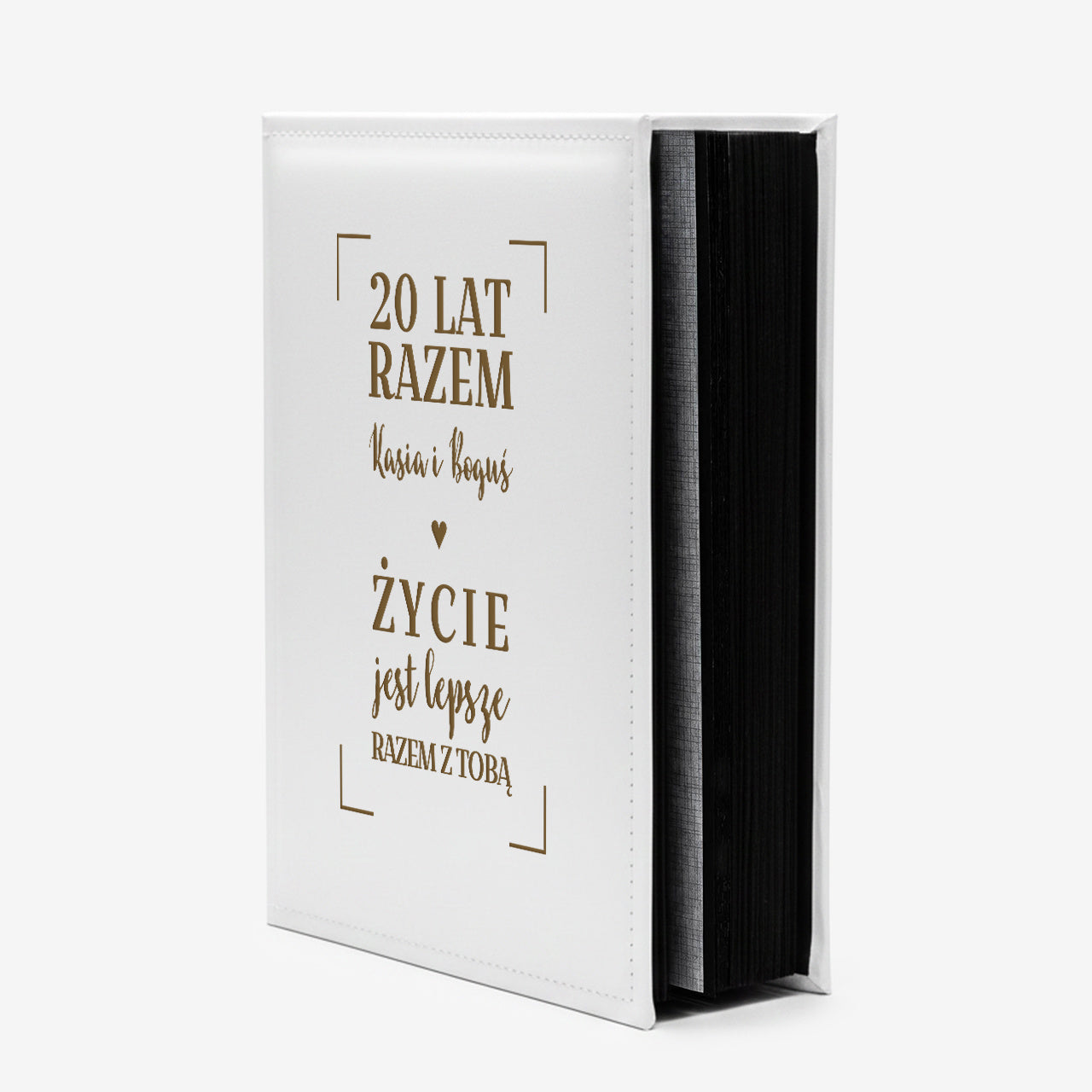 Album z grawerem na Rocznicę Ślubu dla żony prezent na rocznicę ślubu dla żony personalizowany album