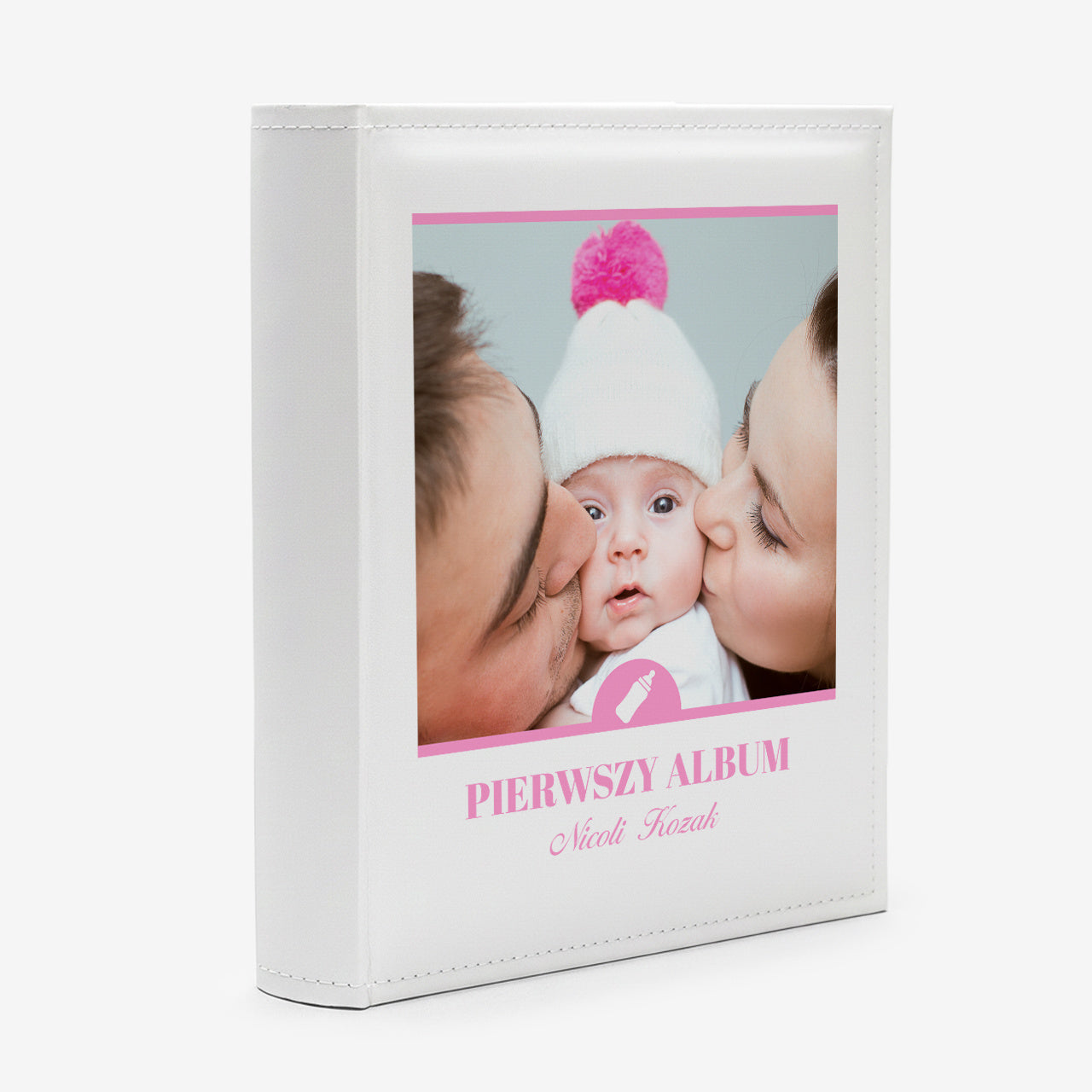 Album fotograficzny - prezent na narodziny dziewczynki album dla dziewczynki prezent dla młodych rodziców