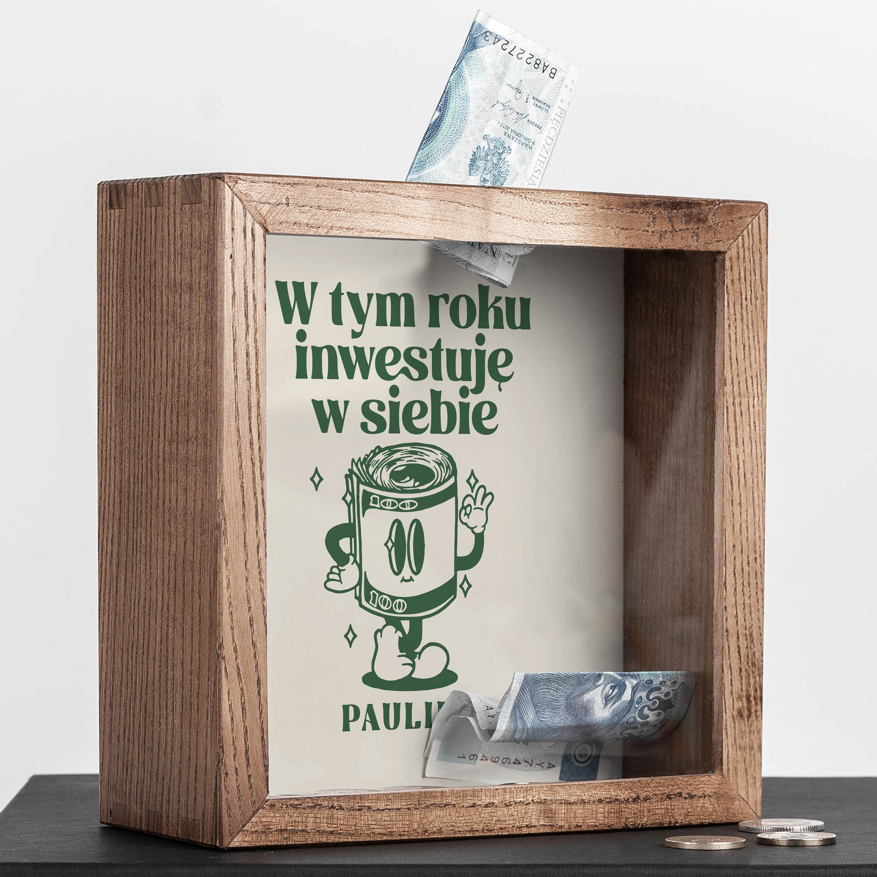 Personalizowana skarbonka na samorozwój