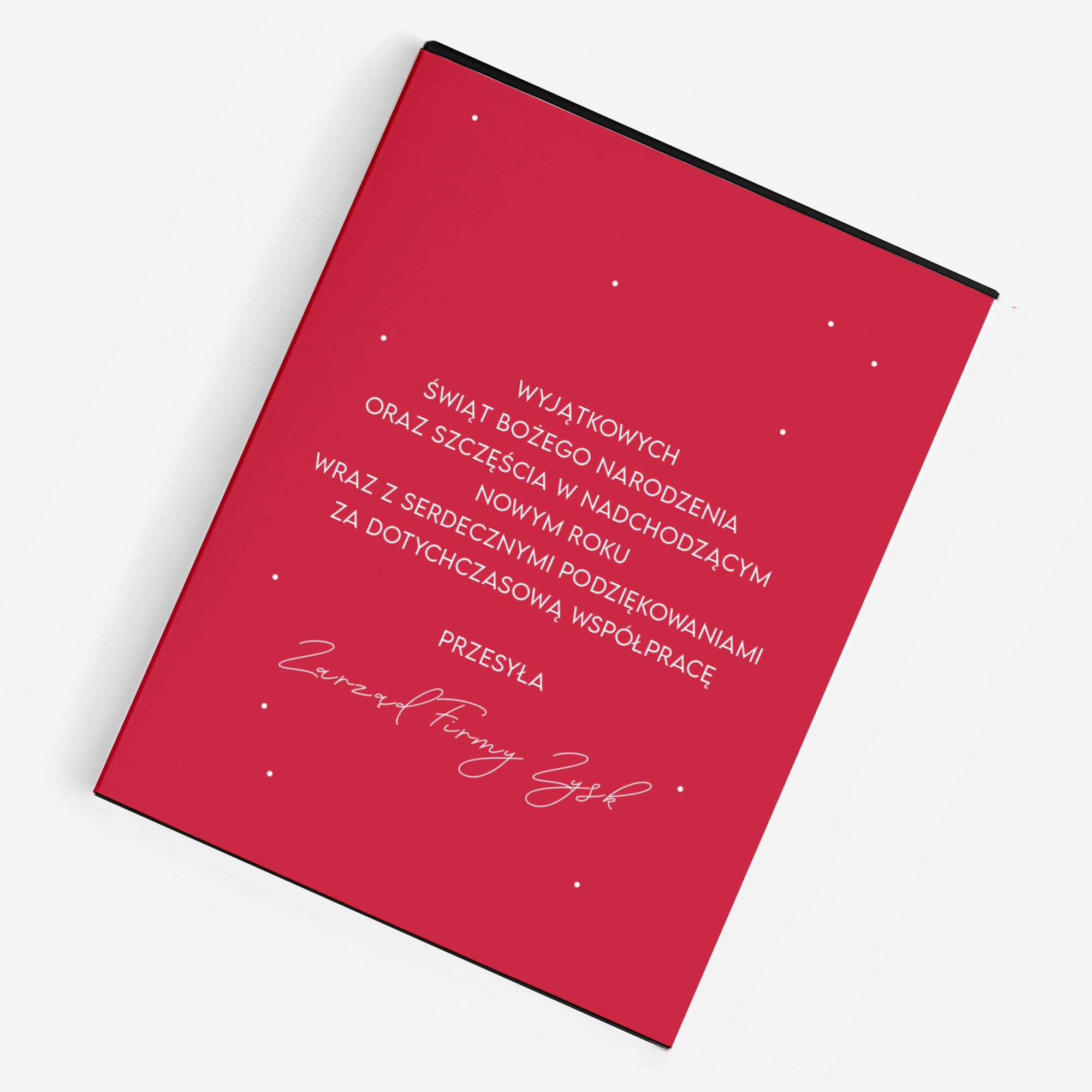 Pralinki świąteczne - prezent świąteczny dla pracownika upominek świąteczny prezent dla pracownika na święta