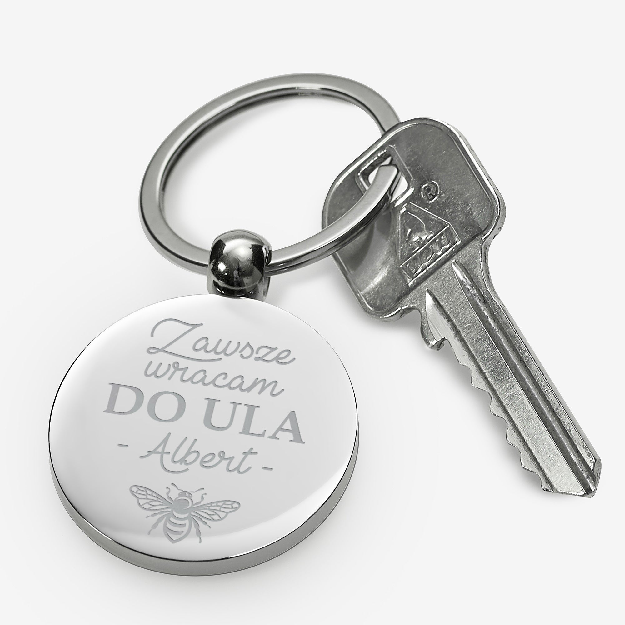 Grawerowany brelok dla pszczelarza