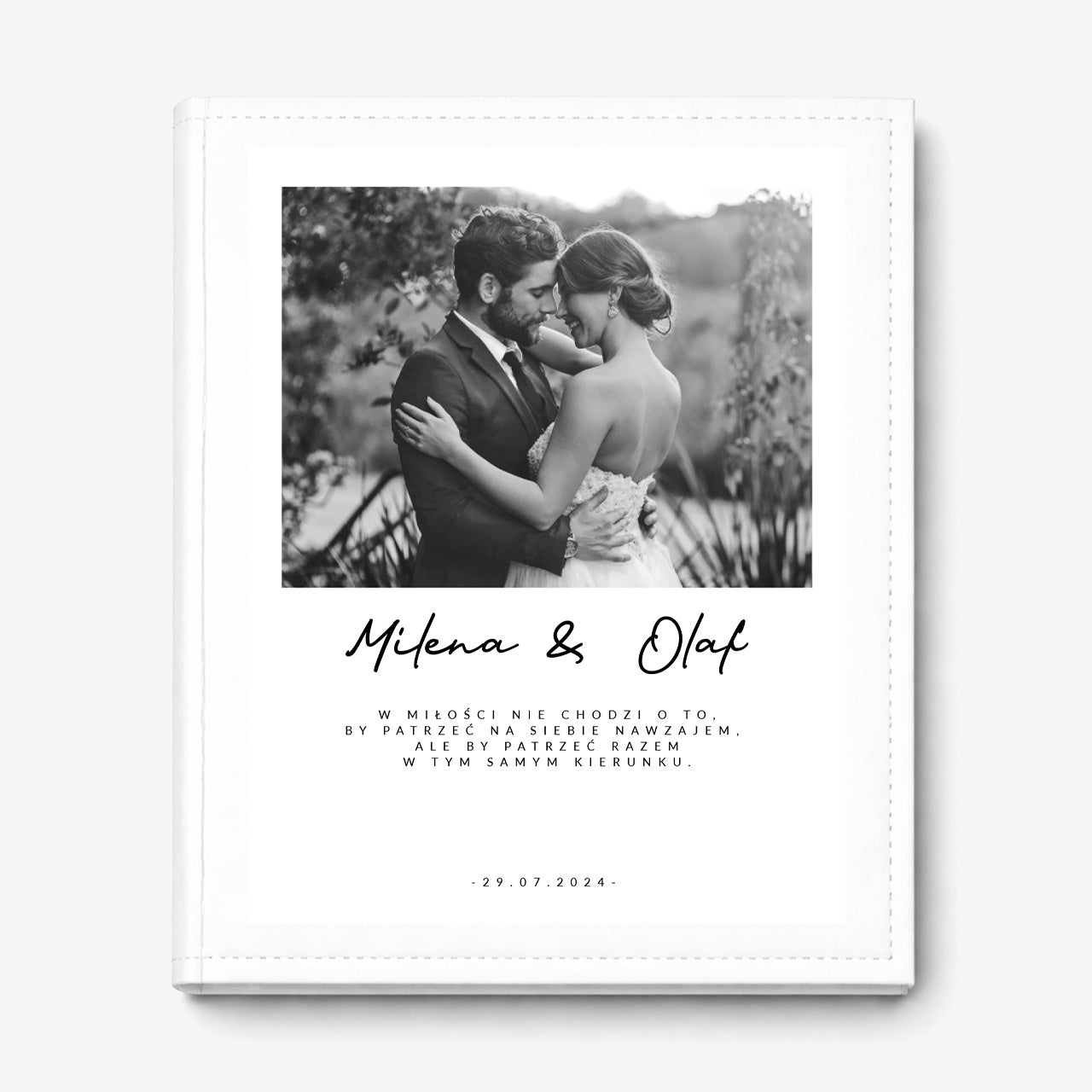 Album na zdjęcia wklejane - prezent ślubny