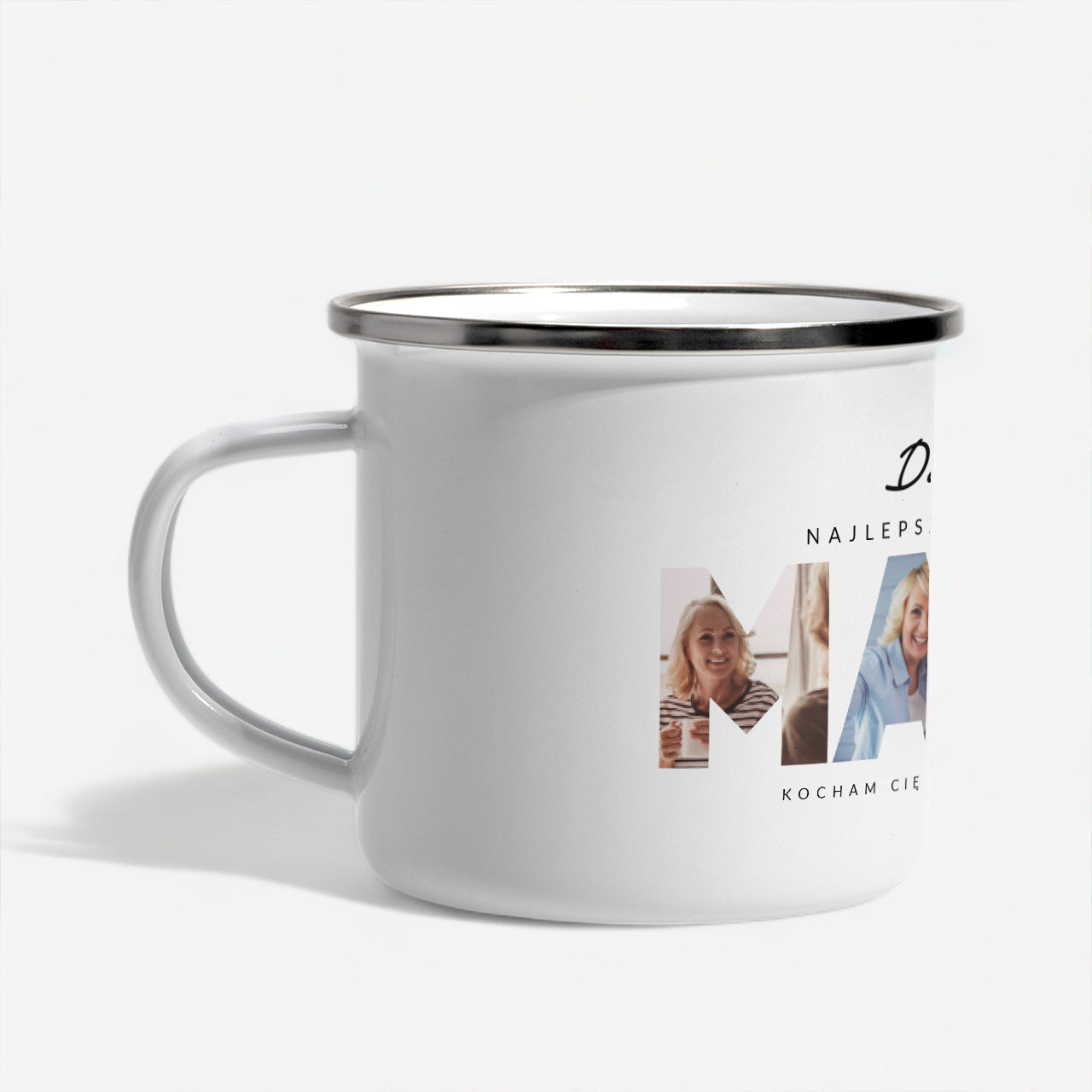 Kubek personalizowany ze zdjęciami dla mamy 