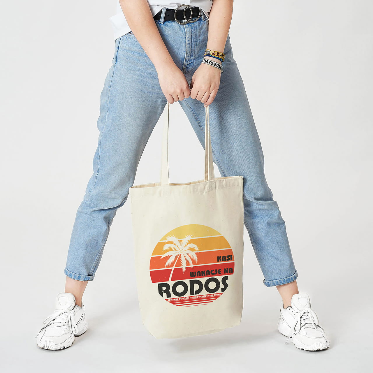 Personalizowana torba bawełniana na urodziny prezent na urodziny prezent urodzinowy torba personalizowana