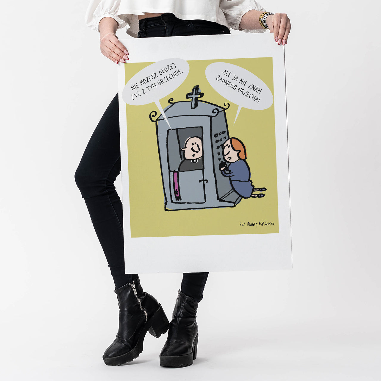 Śmieszna kartka na ślub cywilny A4 śmieszny prezent na ślub cywilny personalizowana kartka ślubna