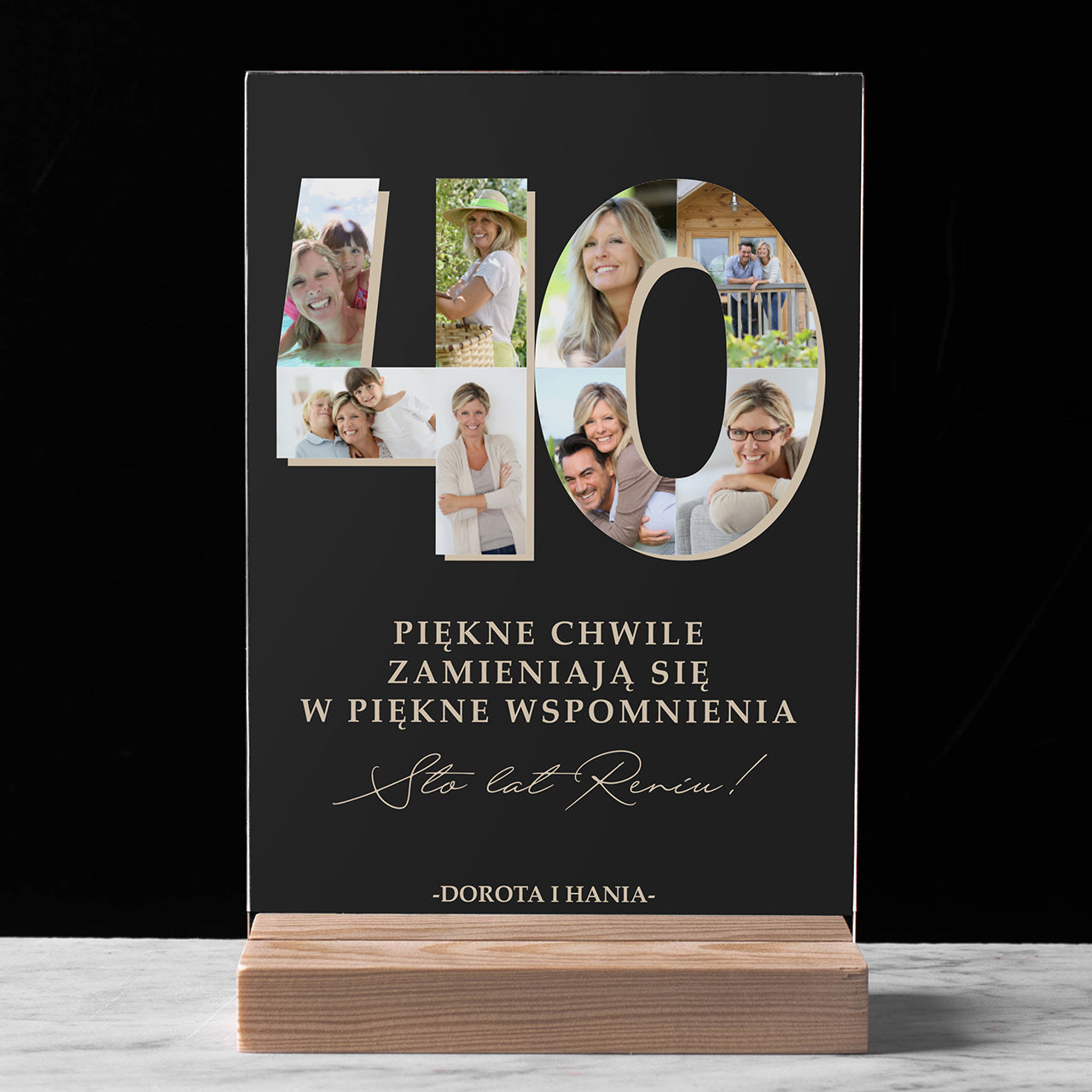 Statuetka na 40 urodziny 
