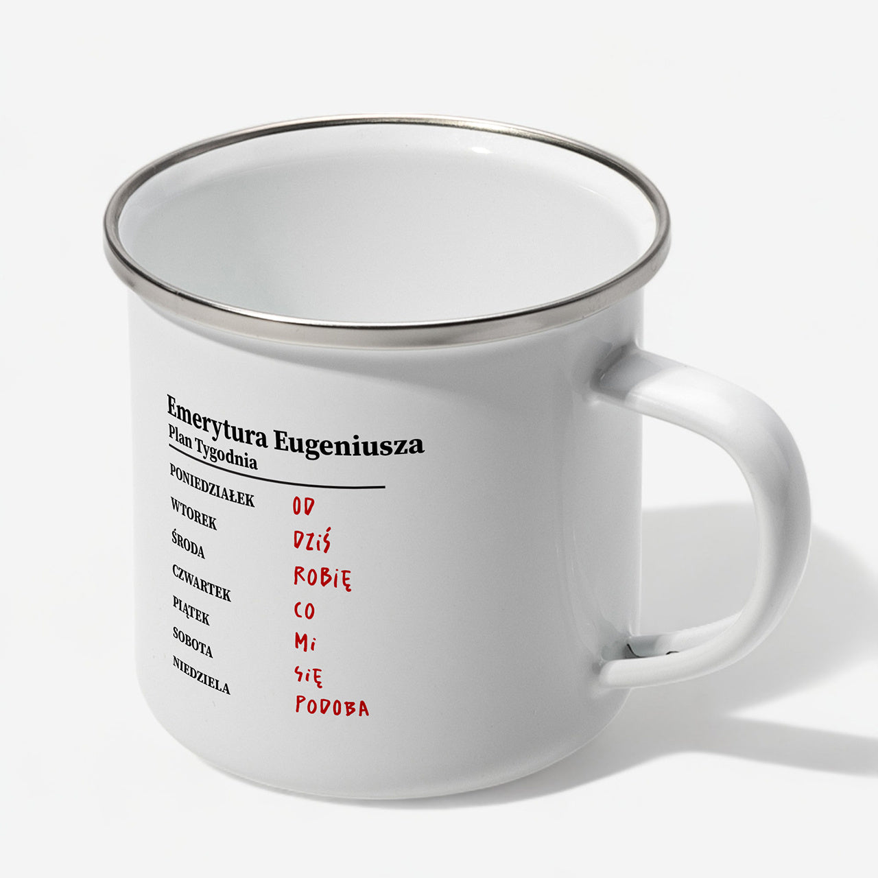 Personalizowany kubek - śmieszny kubek dla emeryta kubek z nadrukiem dla emeryta śmieszny prezent dla emeryta