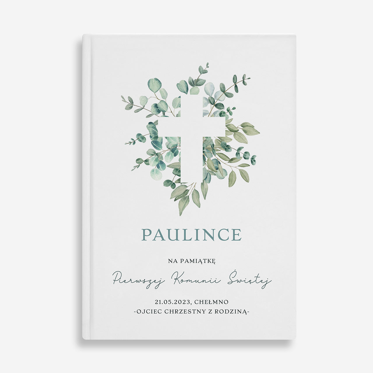 Personalizowana biblia na Komunię biblia komunijna pamiątka komunii świętej pamiątka komunijna