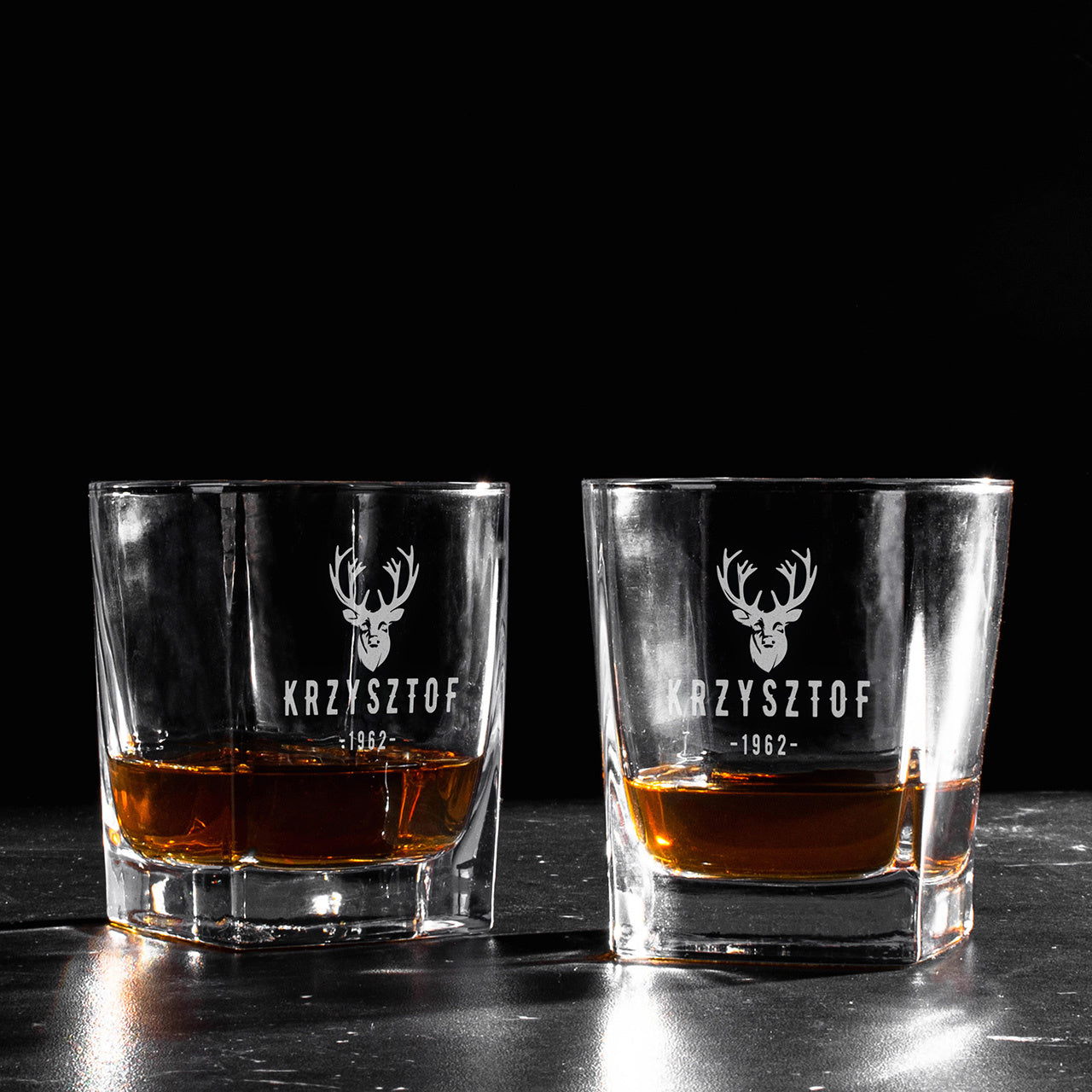 Karafka i szklanki do whisky - prezent dla myśliwego na urodziny