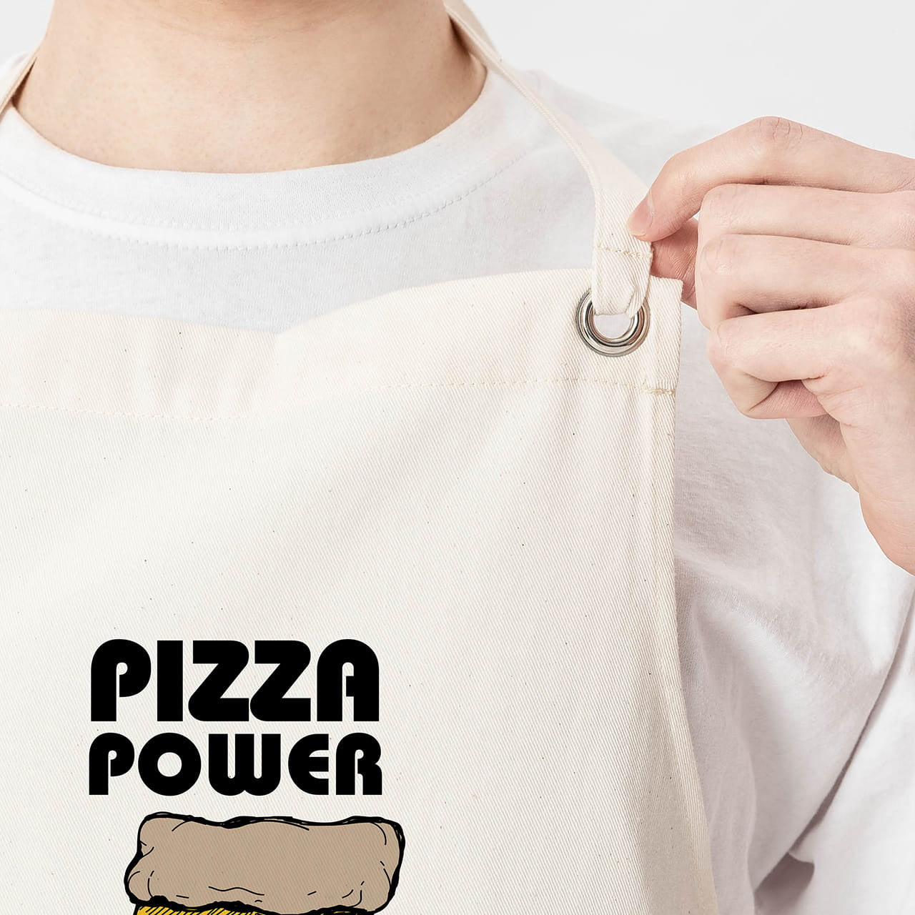 Fartuch z nadrukiem dla pizzermana