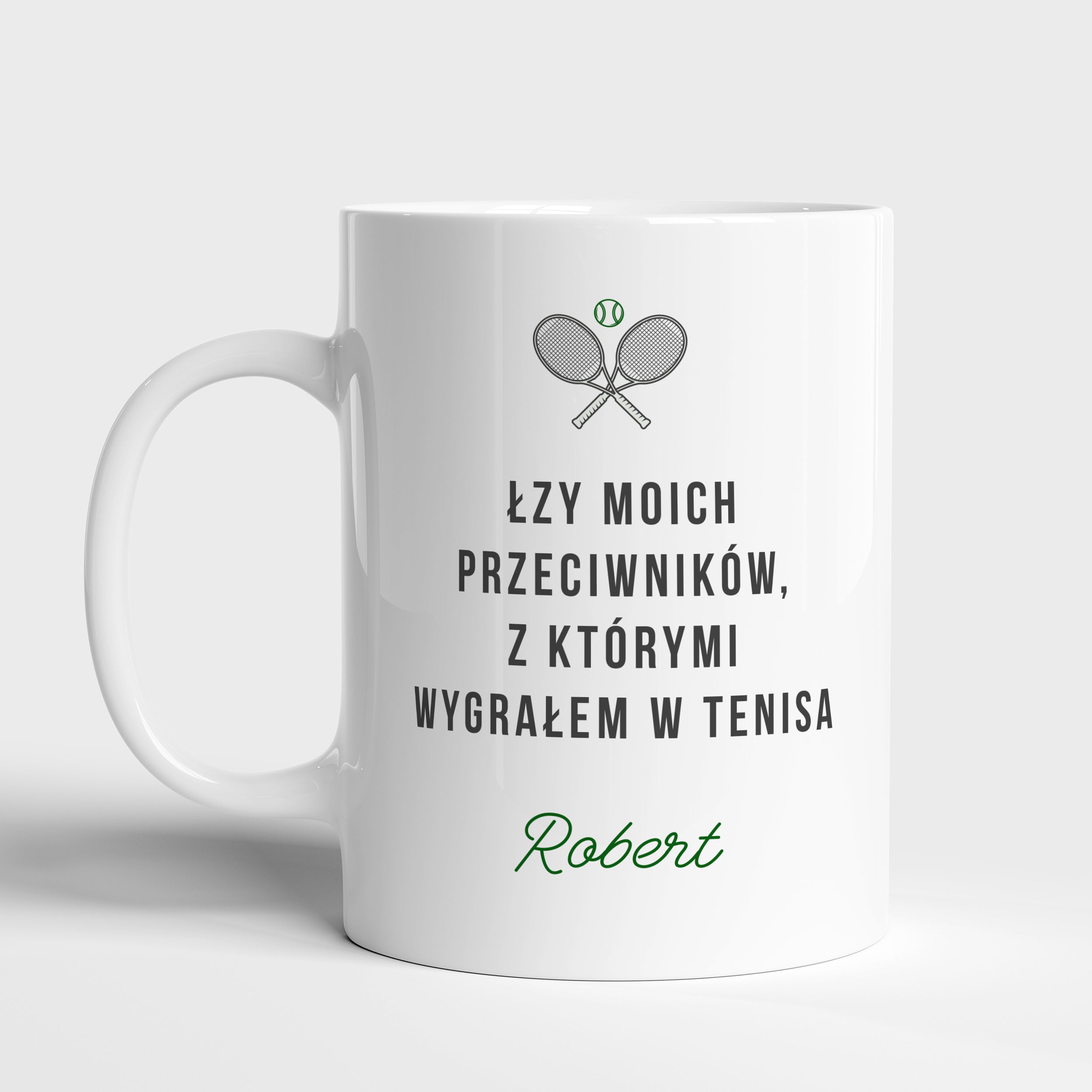 Kubek dla tenisisty