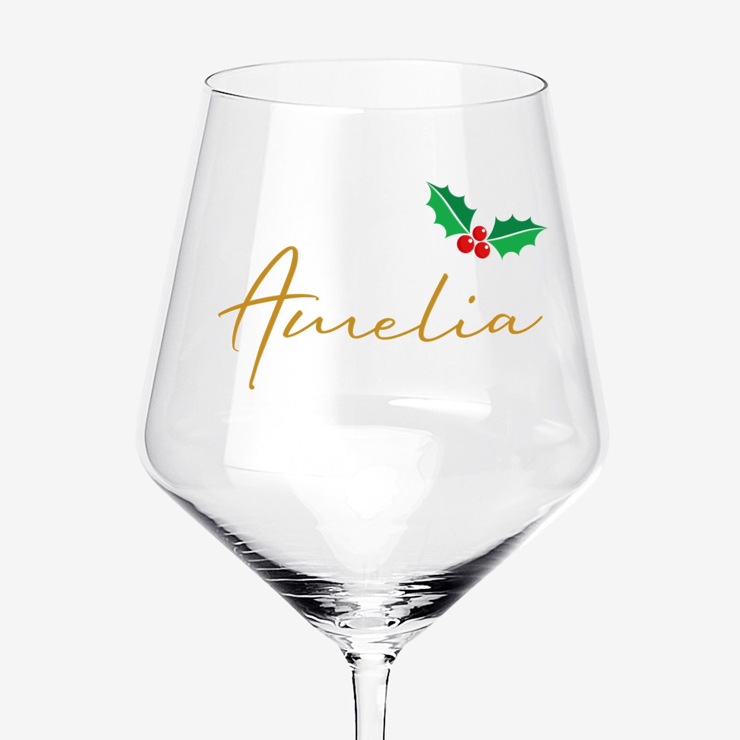  Personalizowany kieliszek świąteczny dla niej prezent świąteczny prezent dla kobiety