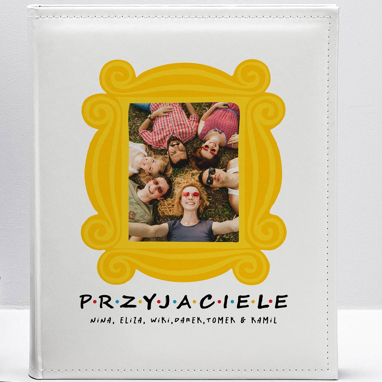 Personalizowany album fotograficzny - prezent dla fanki Przyjaciół prezent dla przyjaciółki