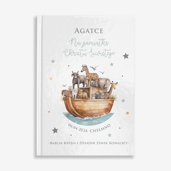 Personalizowana biblia na pamiątkę Chrztu Świętego