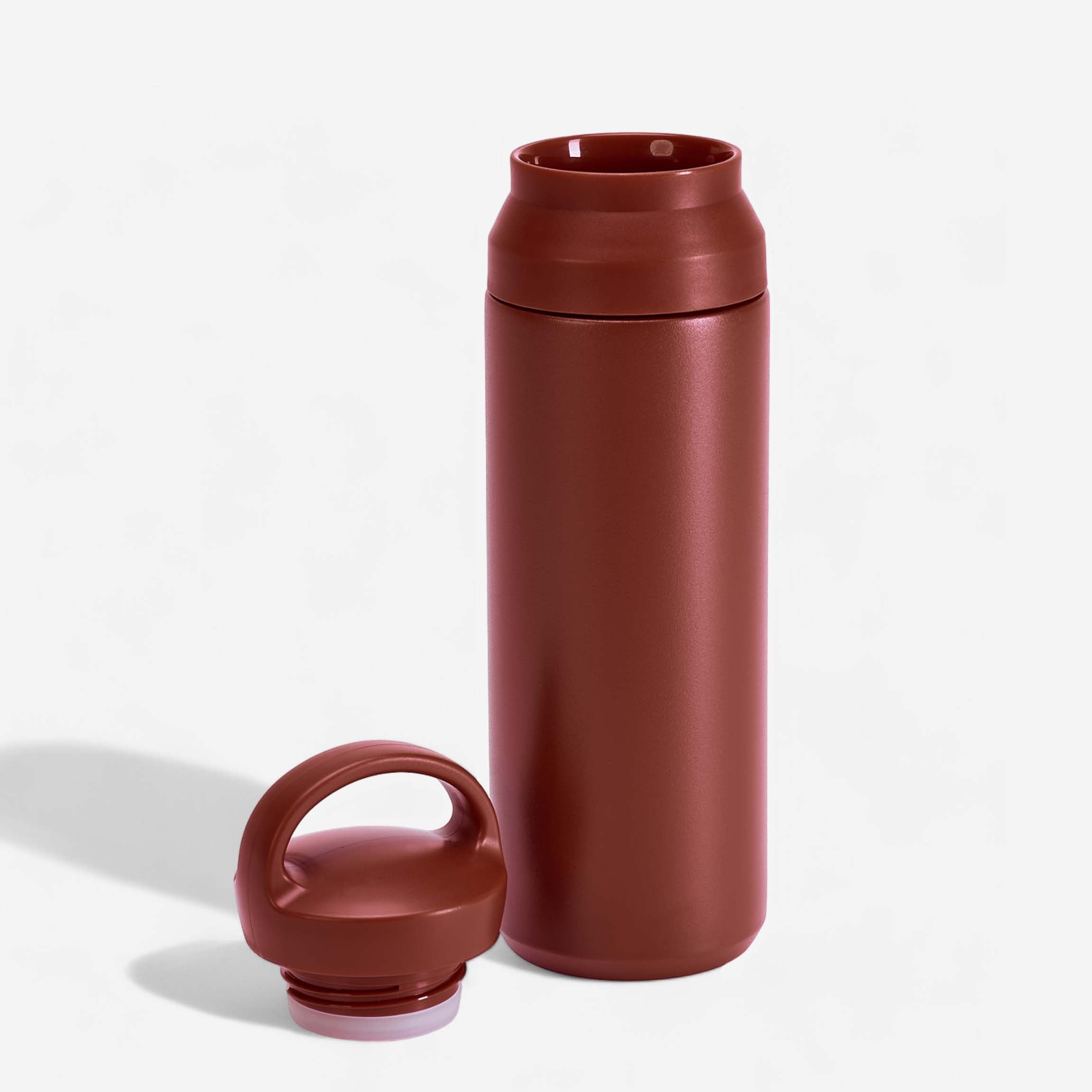 Burgundowy termos - praktyczny prezent