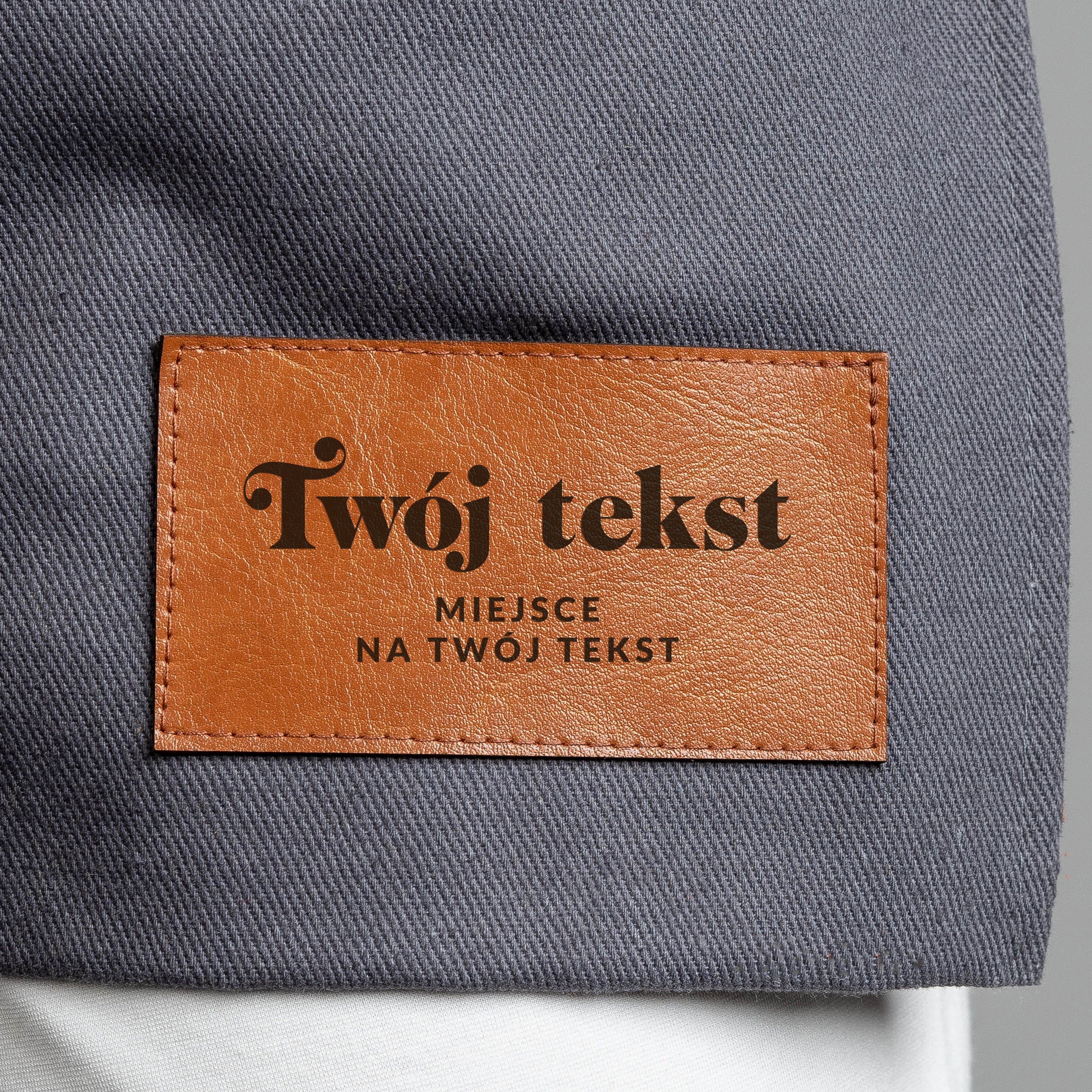 Personalizowana zapaska z kieszeniami - Twój tekst