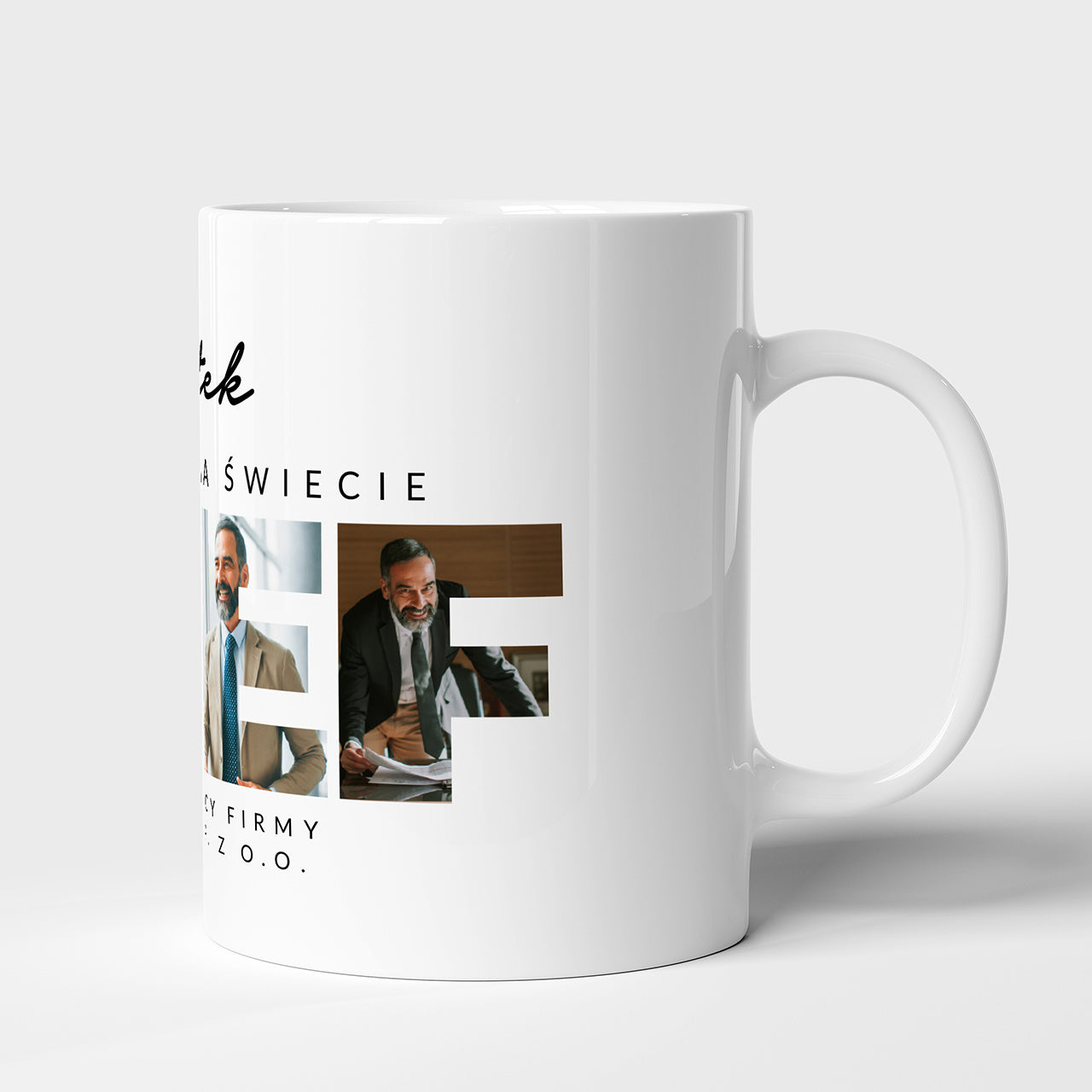 Personalizowany kubek dla szefa - Najlepszy Szef