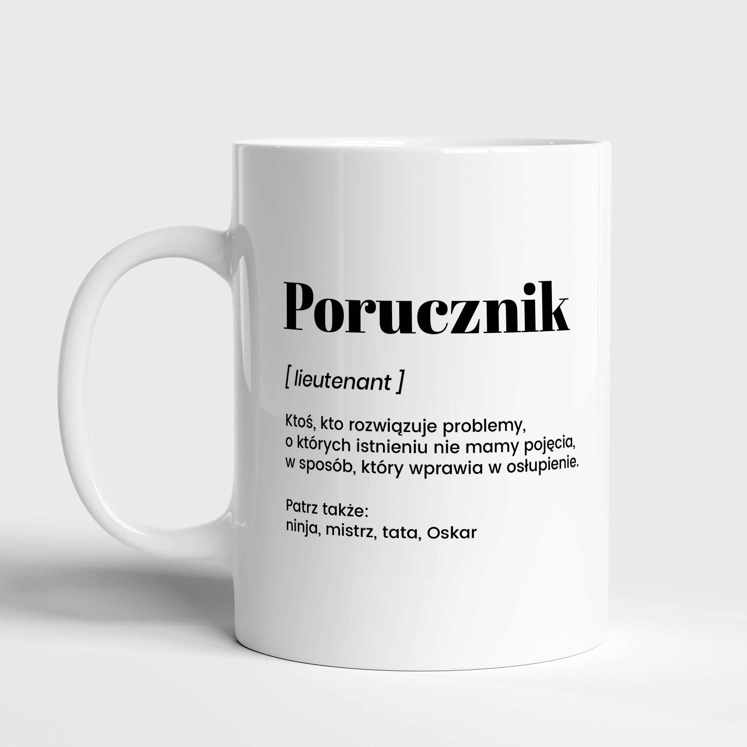 Personalizowany Kubek Porucznik