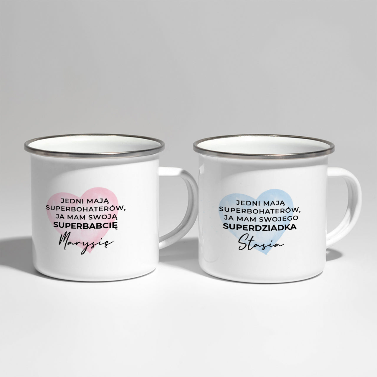 Personalizowane kubki na Dzień Babci i Dziadka prezent na Dzień Babci i Dziadka kubki dla babci i dziadka