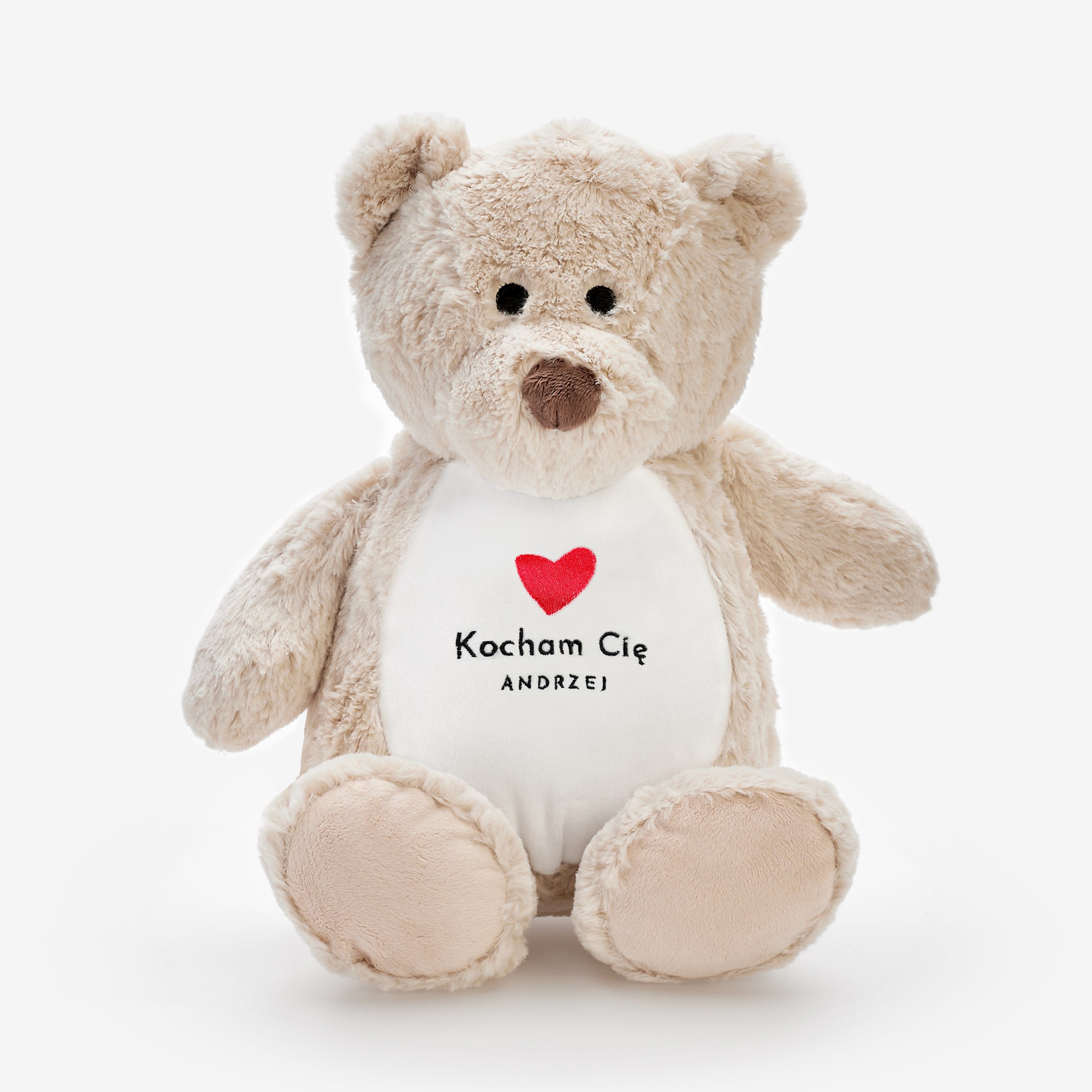 Miś z serduszkiem - prezent na walentynki dla niej miś na walentynki prezent na walentynki dla dziewczyny