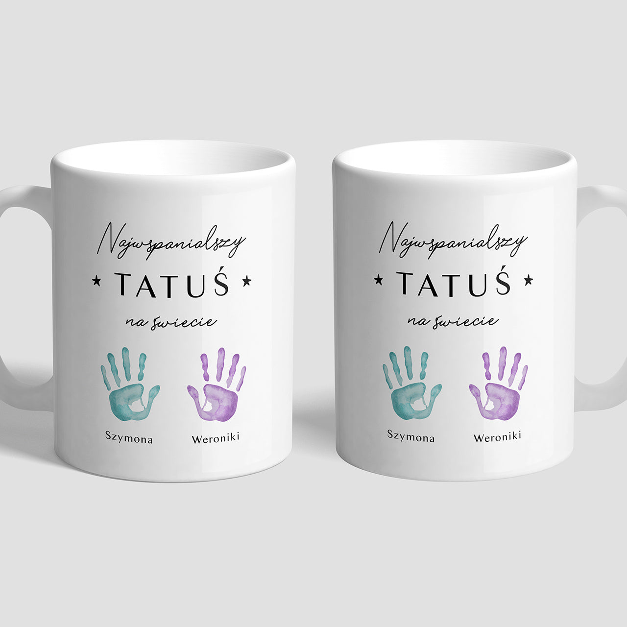 Kubek na Dzień Ojca - najwspanialszy tatuś kubek dla Taty na Dzień Taty prezent dla Taty od dzieci