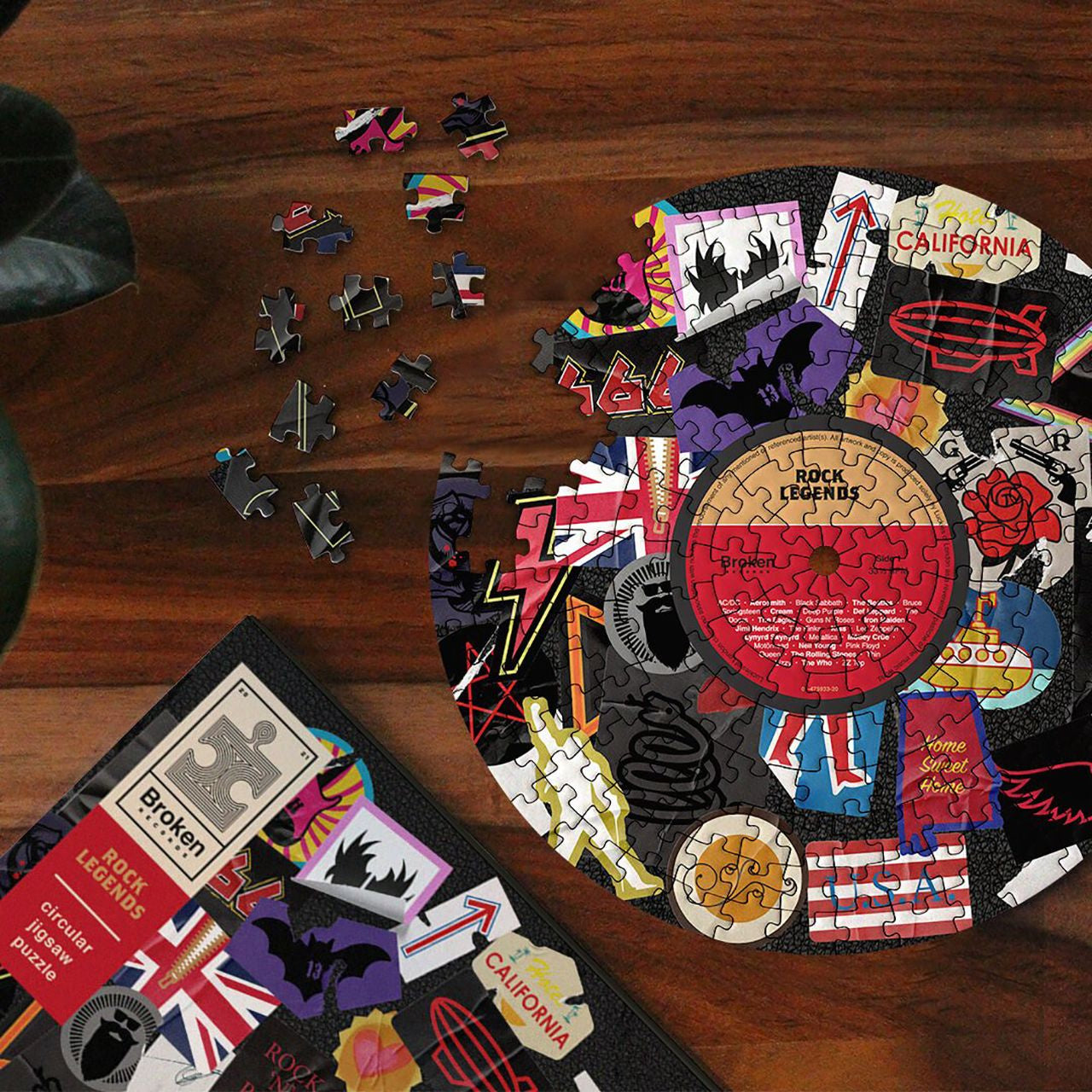 Prezent dla fana rocka - puzzle rock