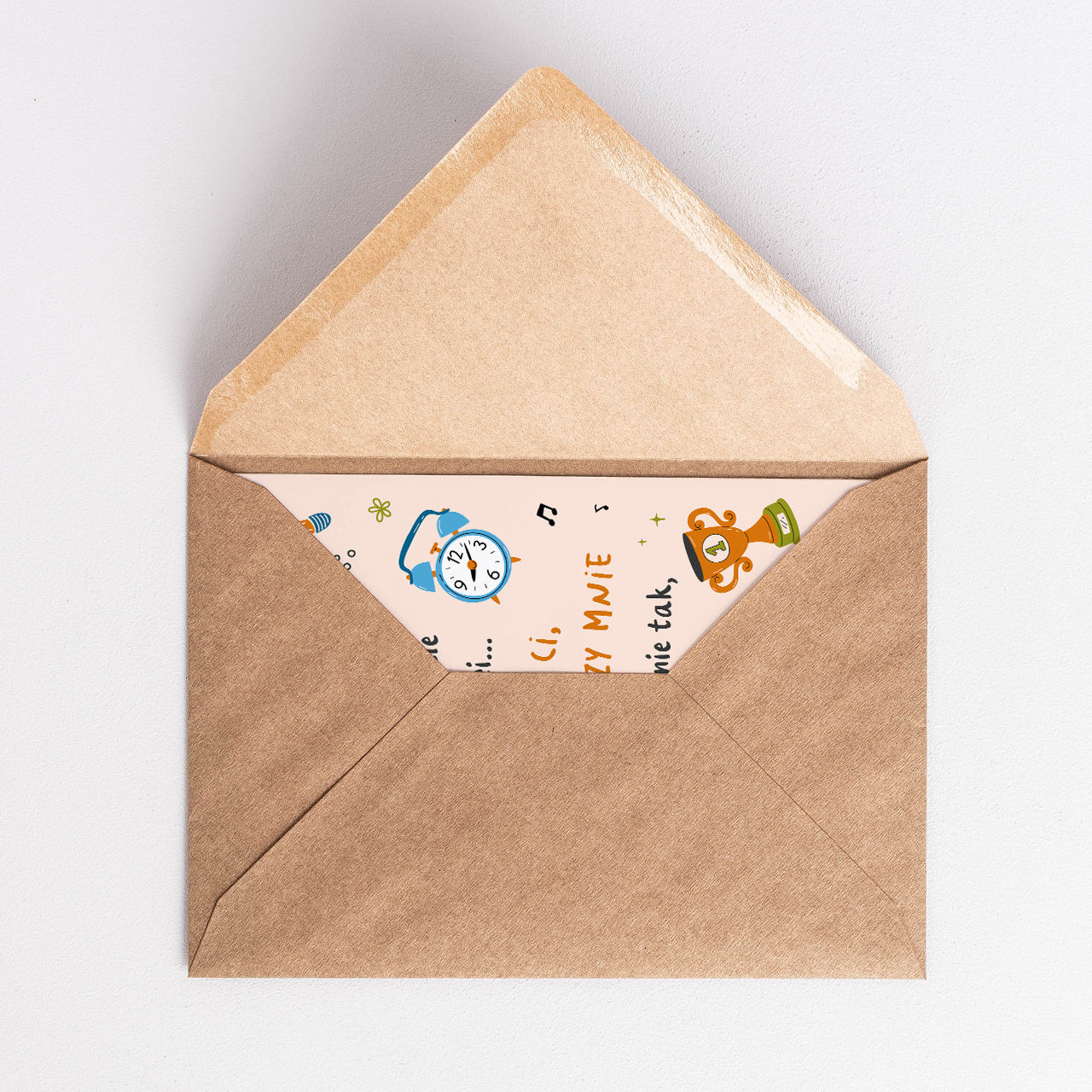 Personalizowana kartka - upominek dla przybranej mamy kartka dla przybranej mamy upominek na Dzień Matki 