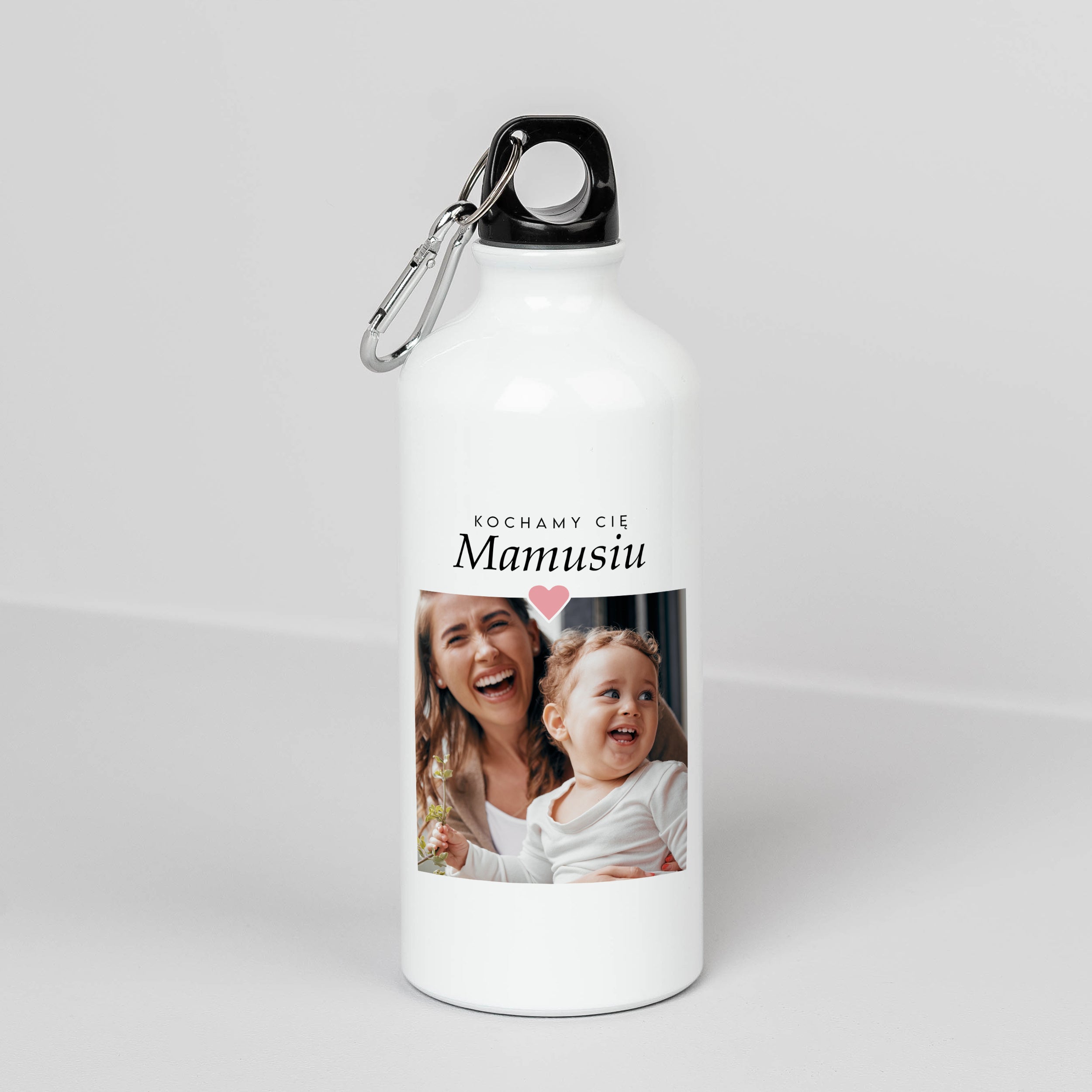 Bidon personalizowany dla mamy - kolaż zdjęć
