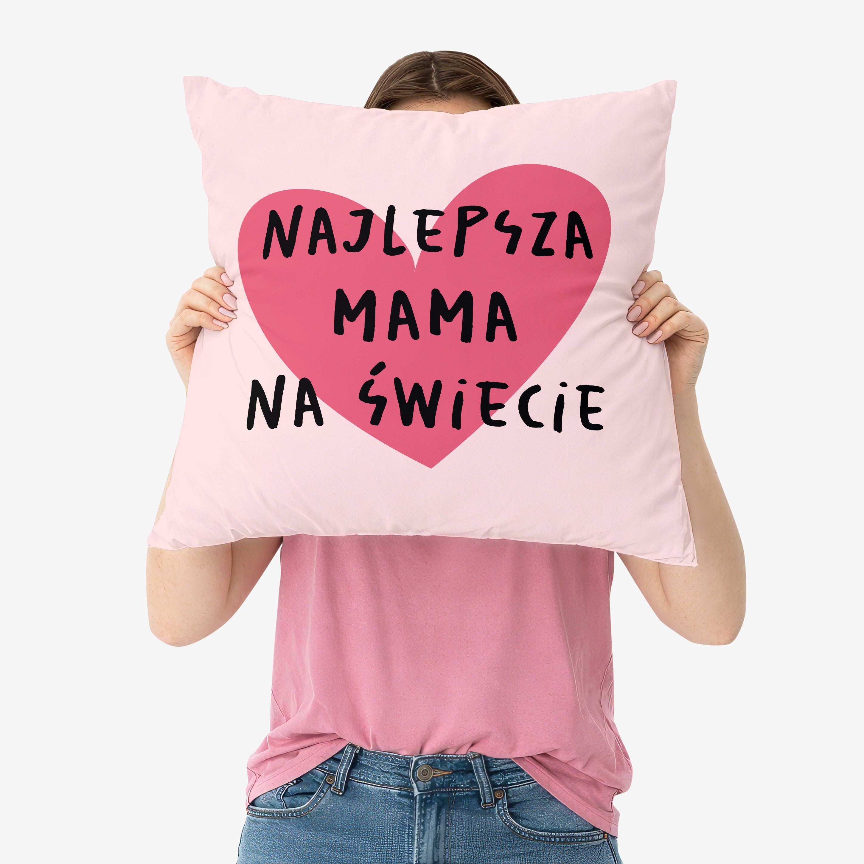 Poduszka personalizowana z imieniem - Najlepsza mama na świecie