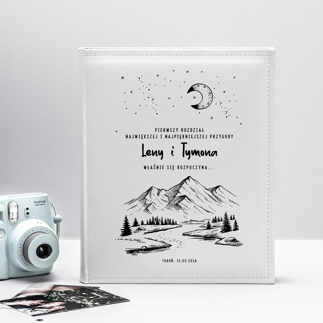 Personalizowany album na zdjęcia ślubne